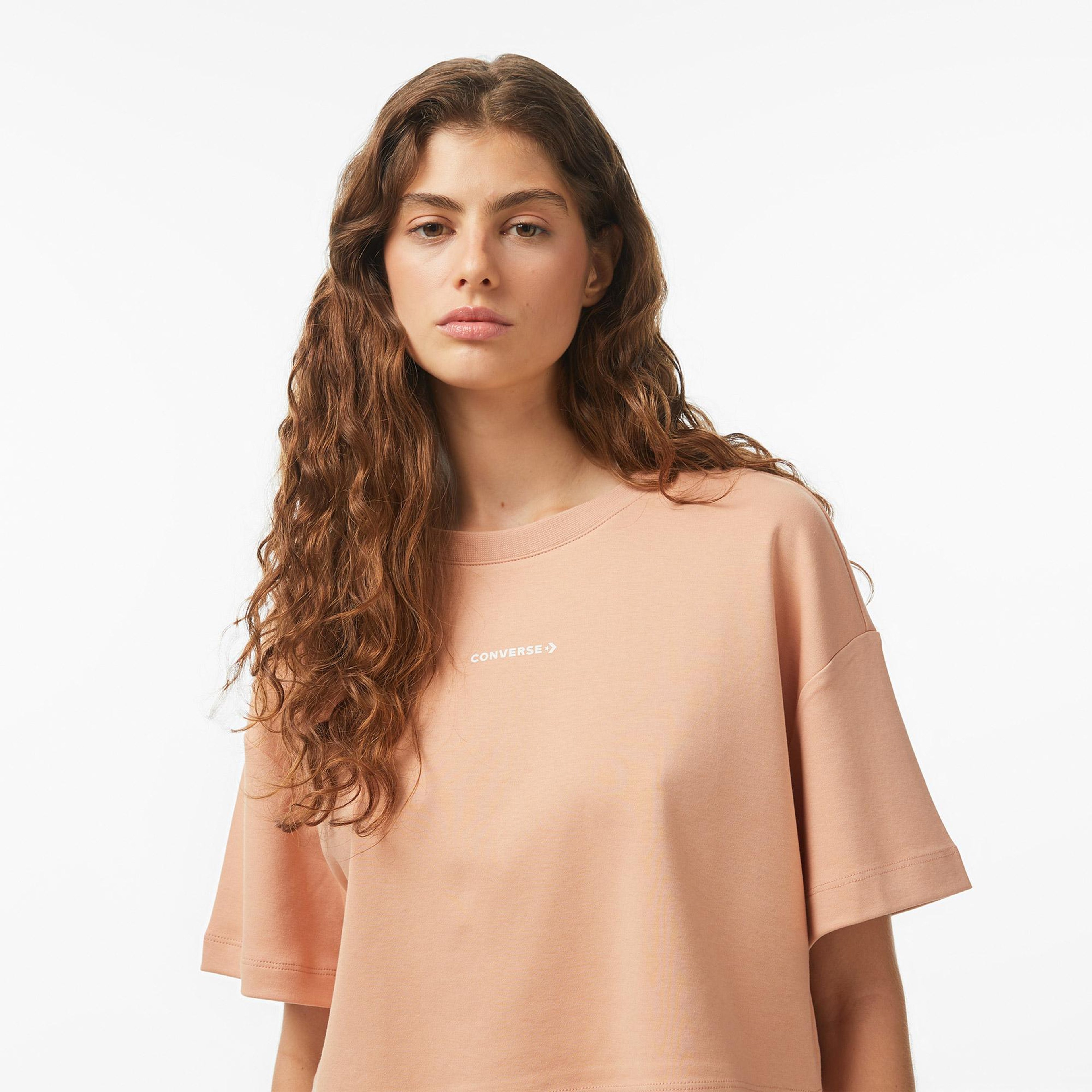 Converse Kadın Pembe T-Shirt