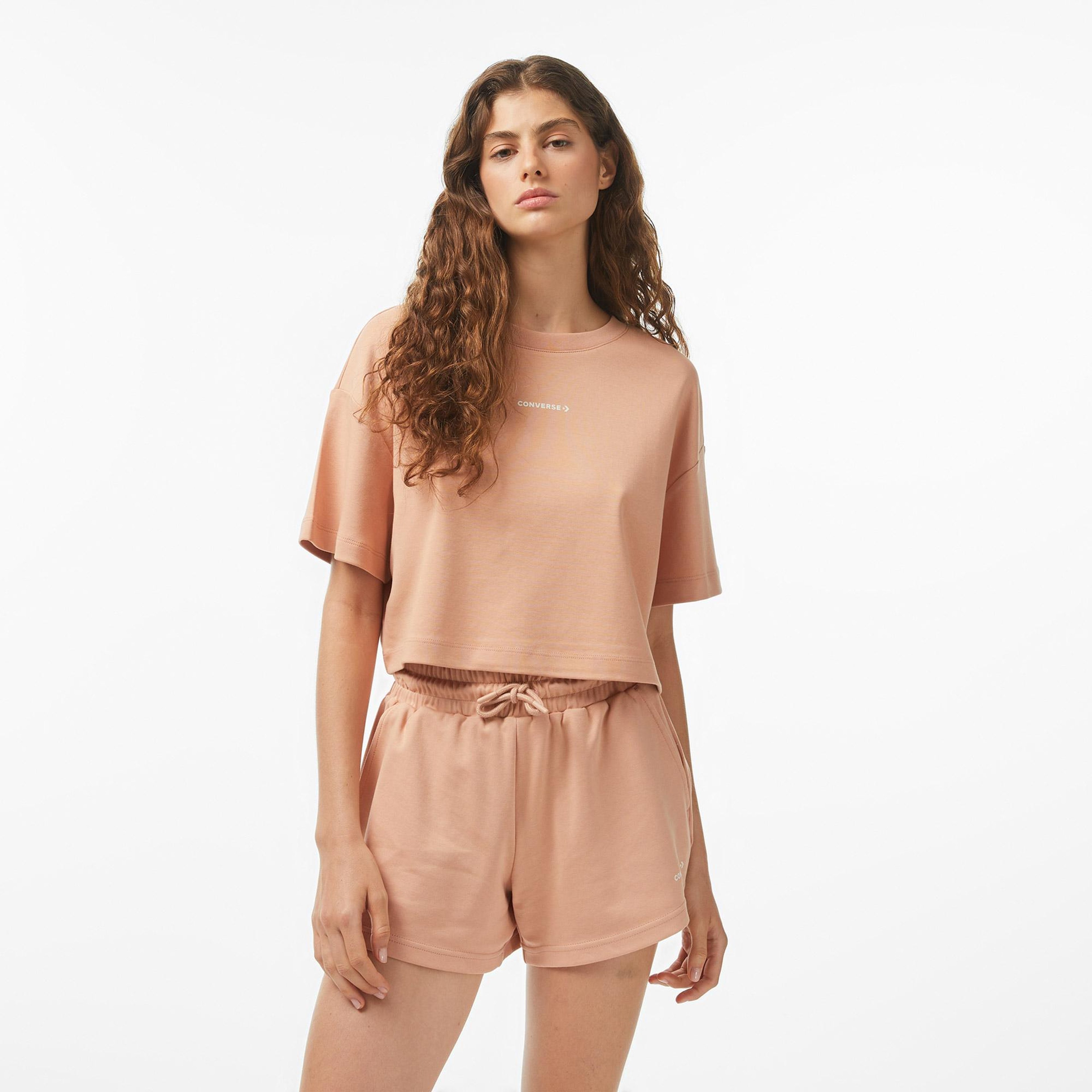 Converse Kadın Pembe T-Shirt