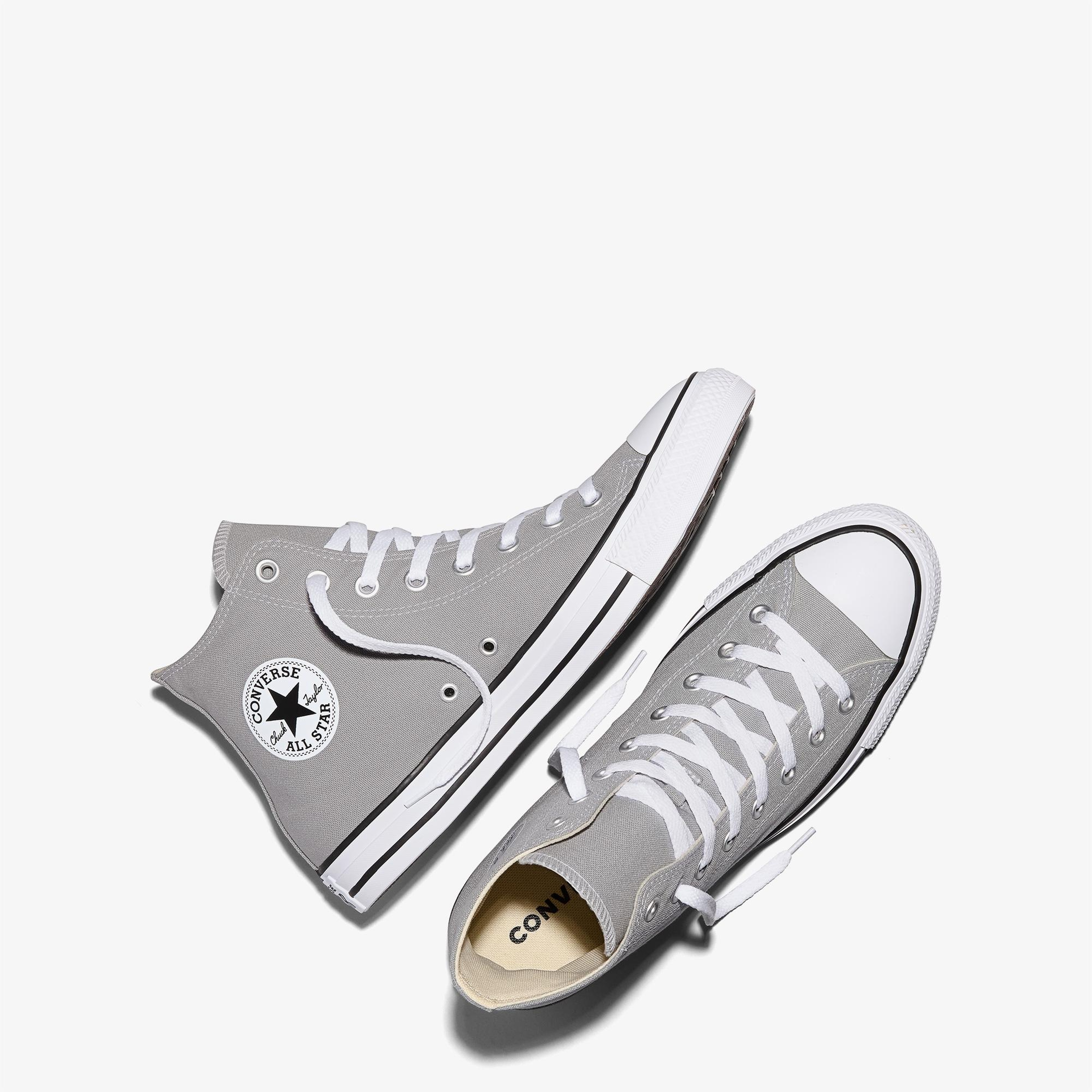 Converse Chuck Taylor All Star Unisex Gri Sneaker