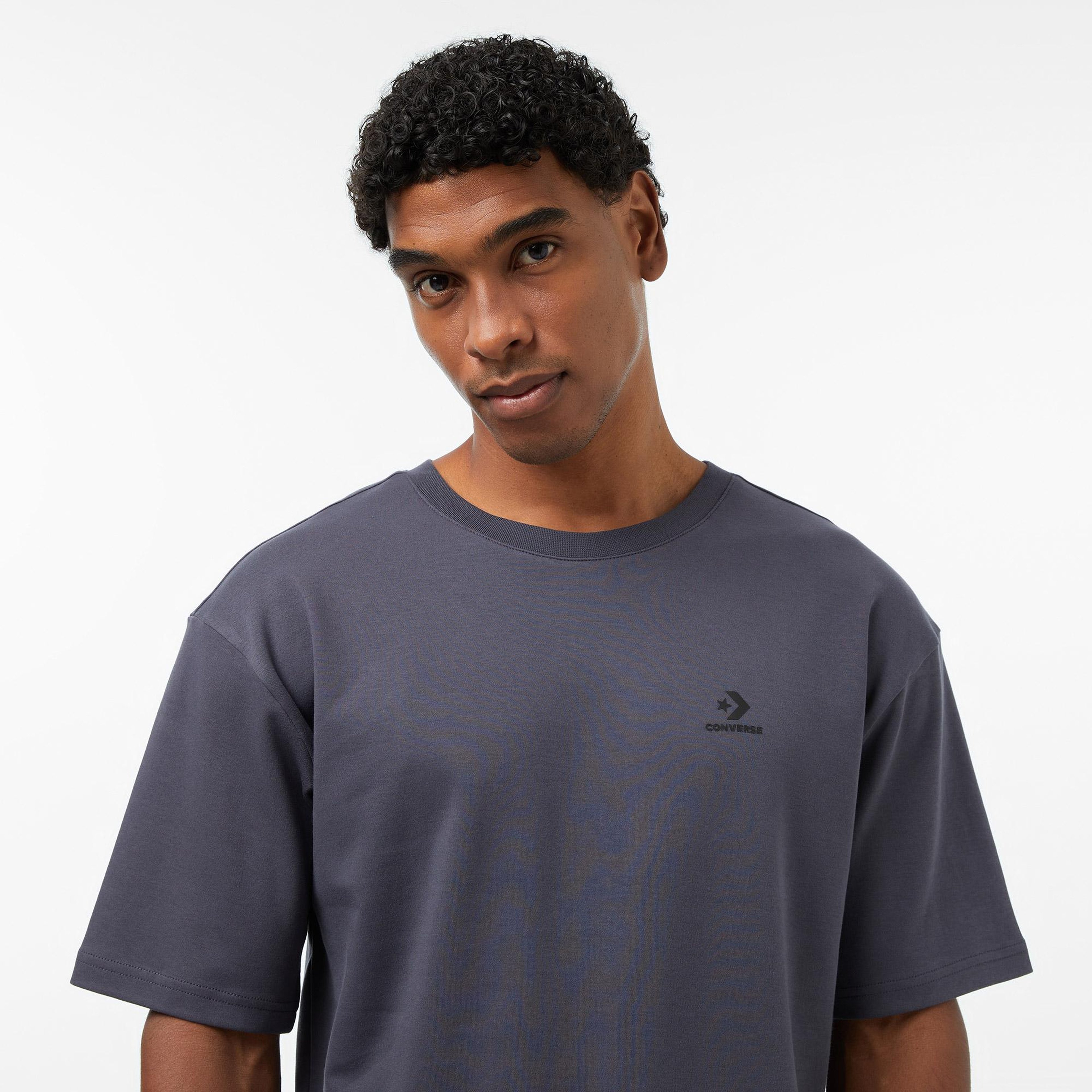 Converse Erkek Gri T-Shirt