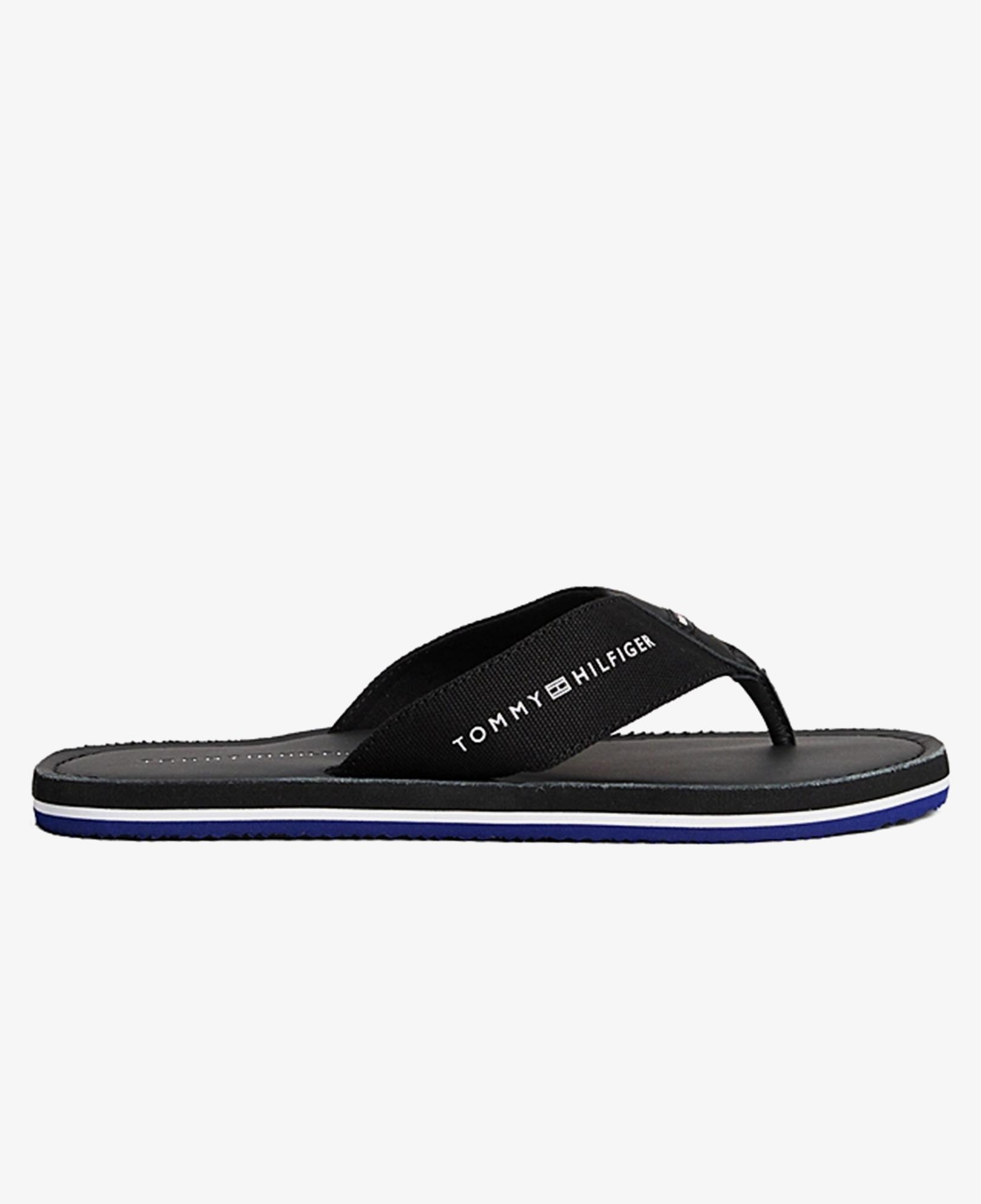 Tommy Hilfiger Erkek Siyah Terlik