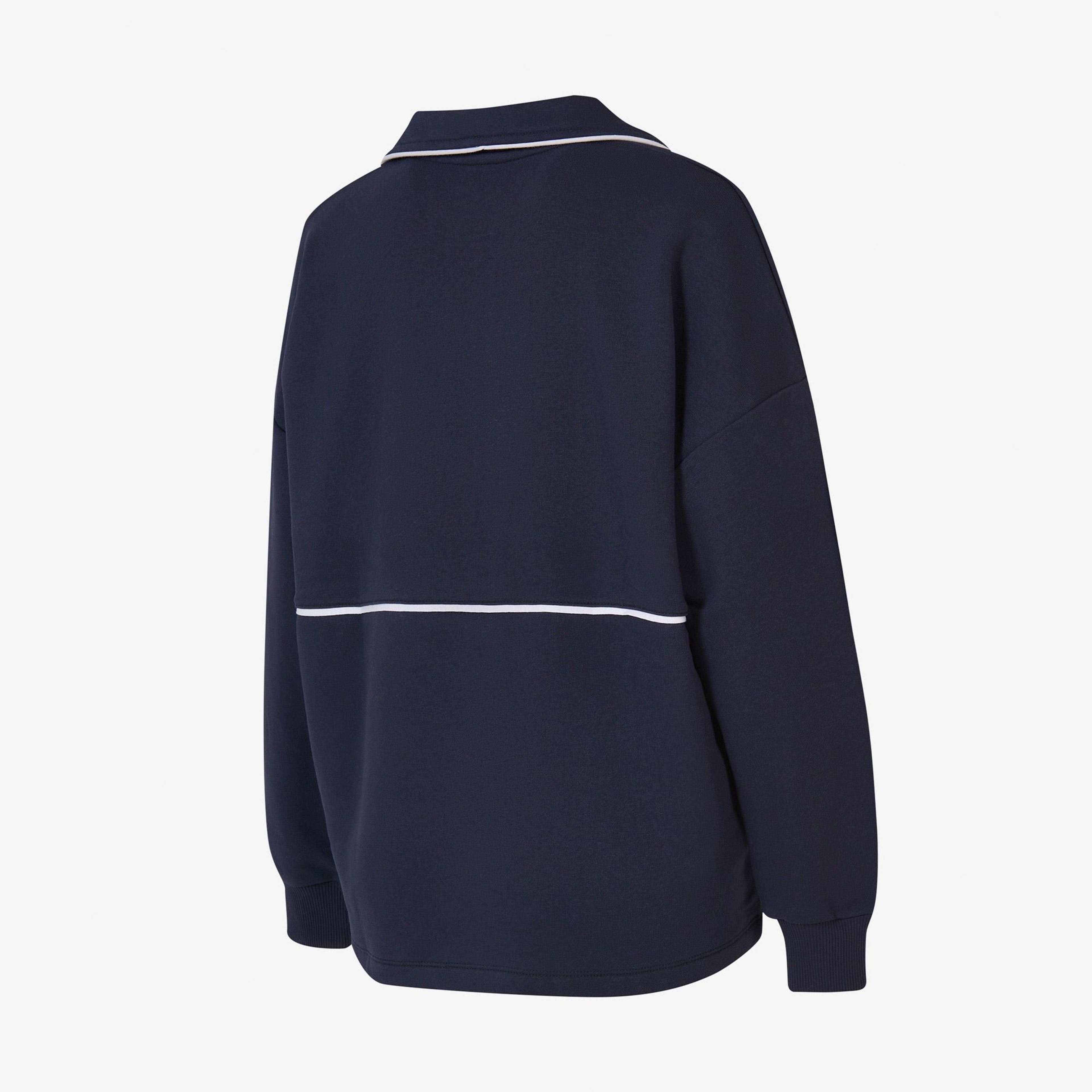 New Balance WNC3402 Kadın Lacivert Sweatshirt