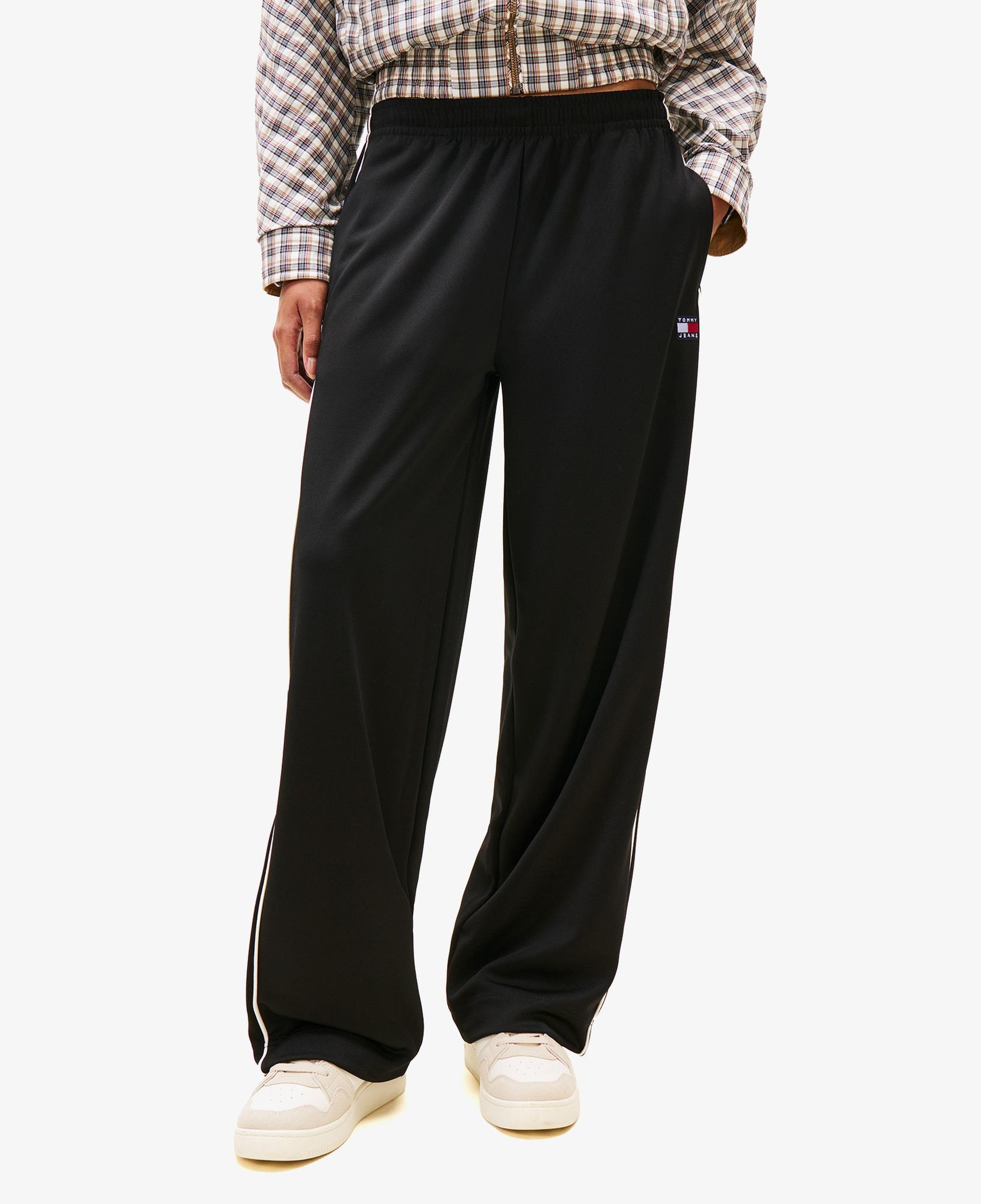 Tommy Hilfiger Archive Track Pant Kadın Siyah Eşofman Altı