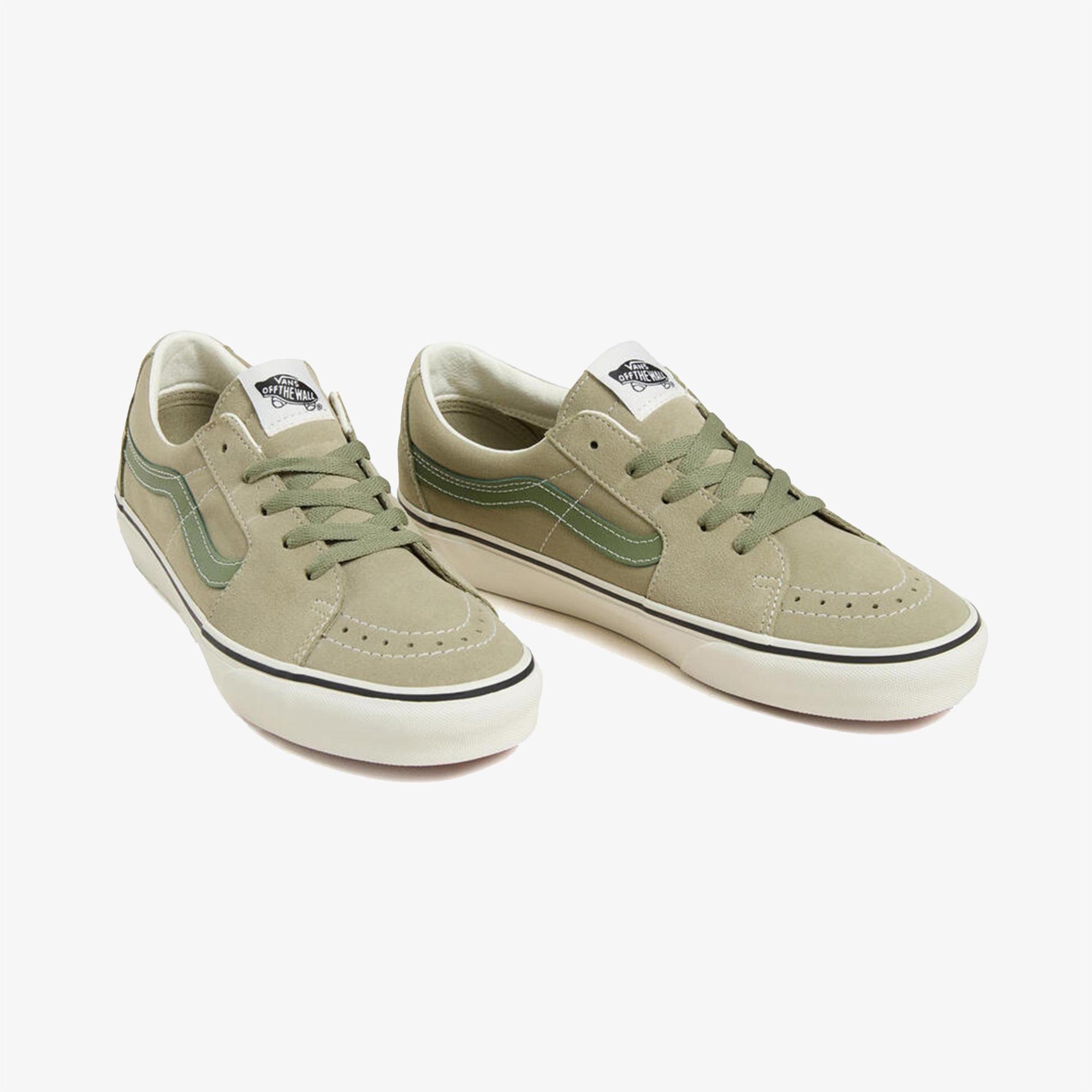 Vans Sk8-Low Unisex Krem Haki Sneaker