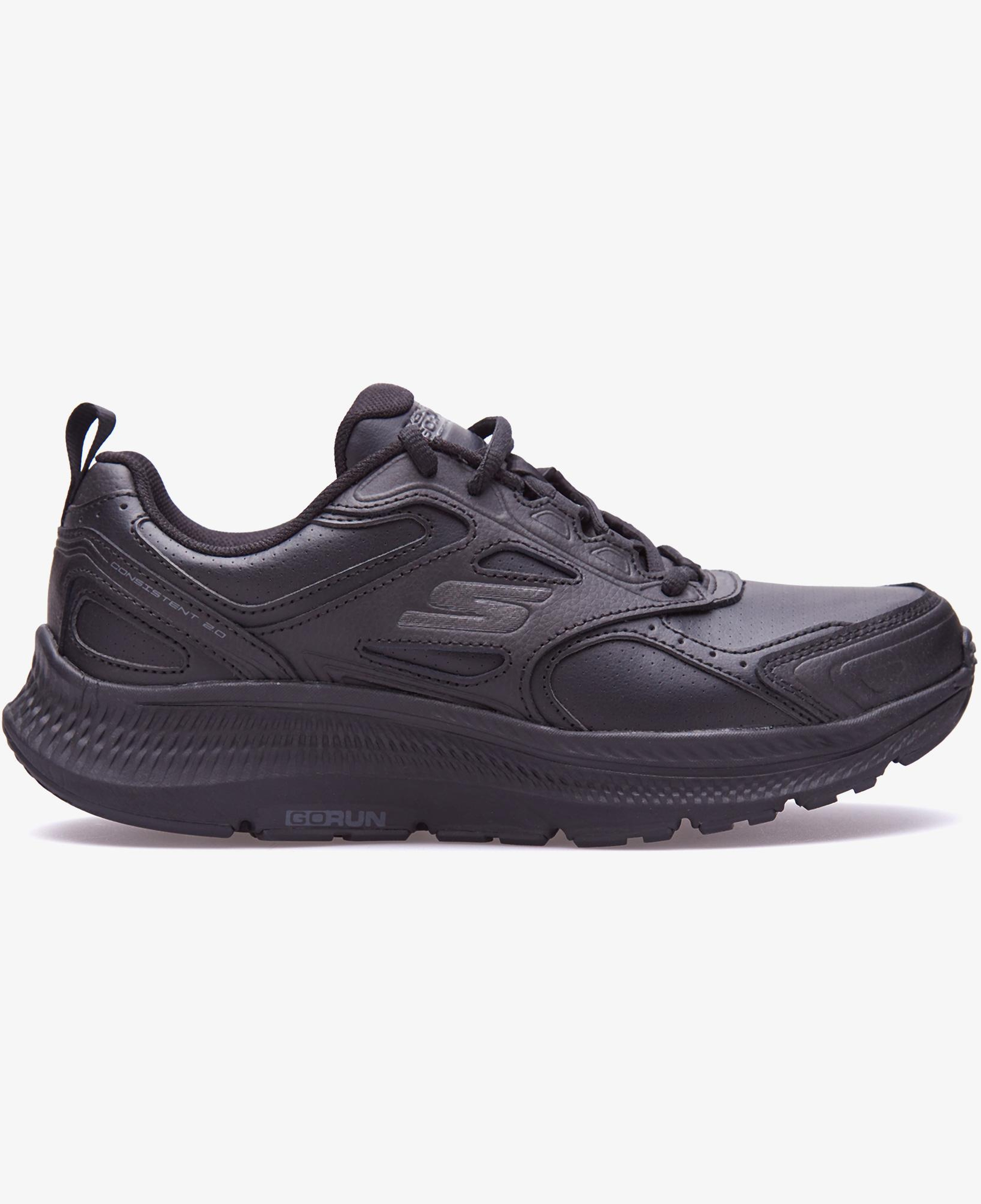 Skechers GO RUN Consistent 2.0 Sumpter Trail Kadın Siyah Koşu Ayakkabısı