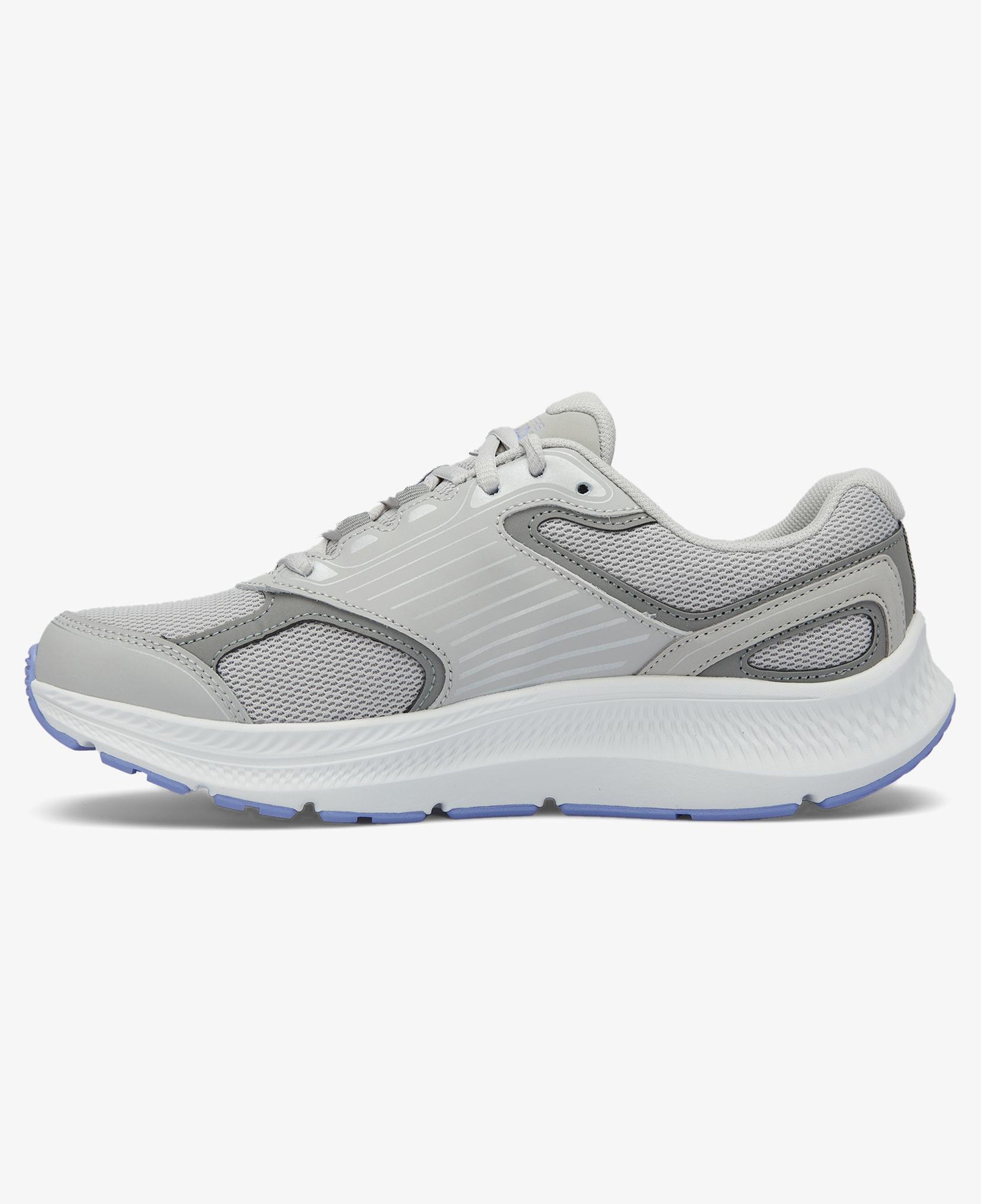 Skechers Go Run Consistent Kadın Gri/Mor Spor Ayakkabı