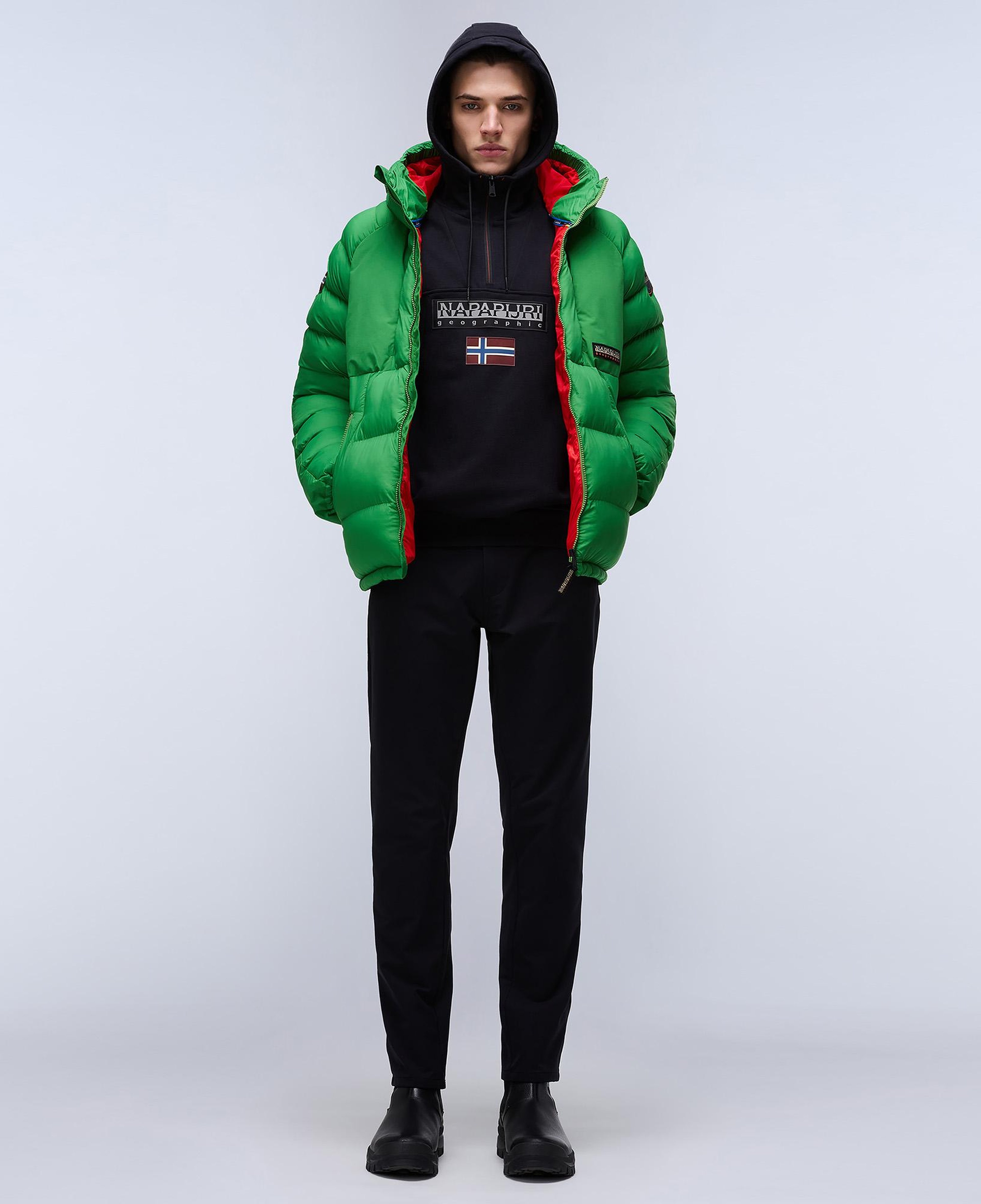 Napapijri Burgee Hzh 2.0 Erkek Siyah Sweatshirt