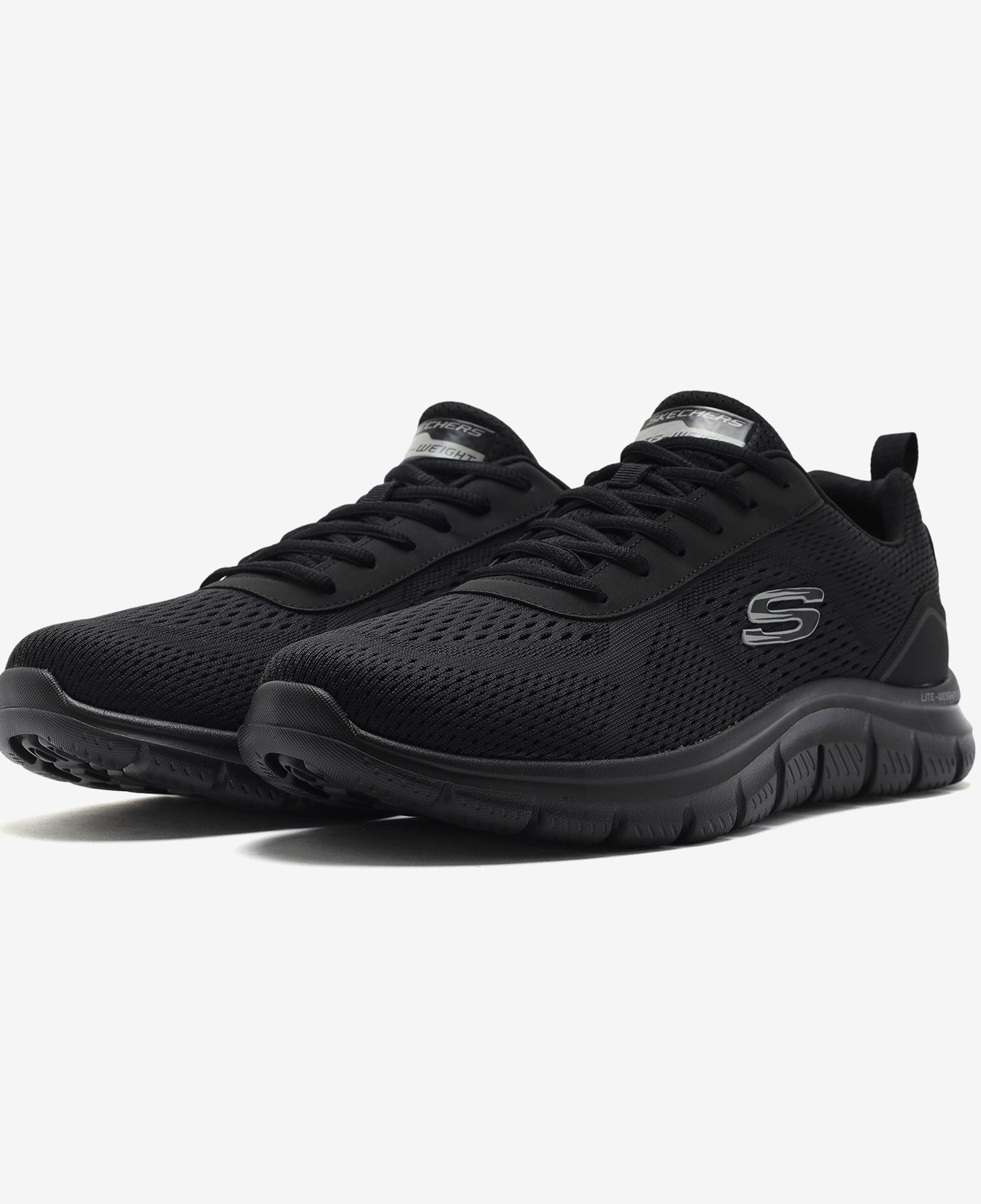 Skechers Treck Leshur Erkek Siyah Spor Ayakkabı