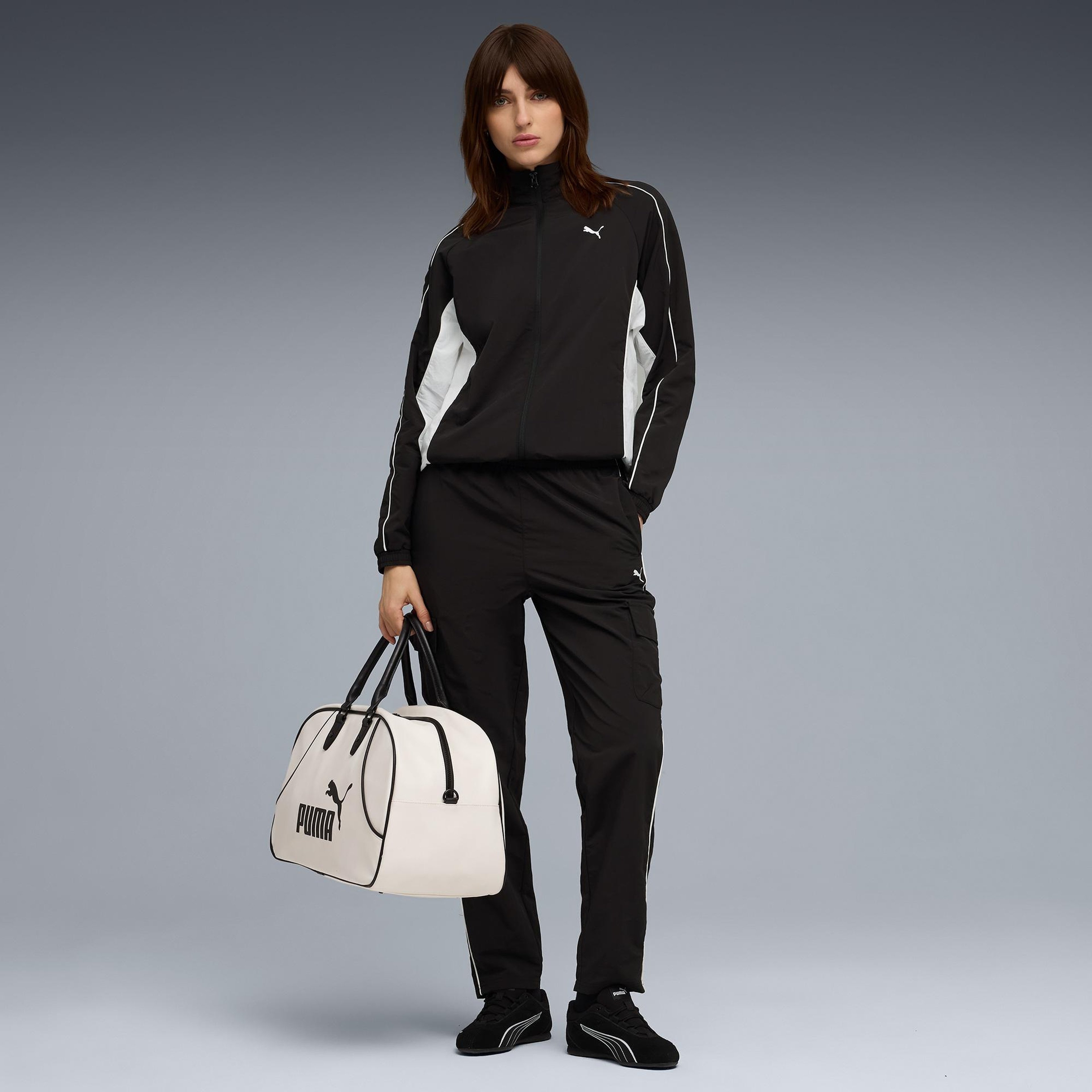Puma Sport Woven Siyah Kadın Kargo Pantolon