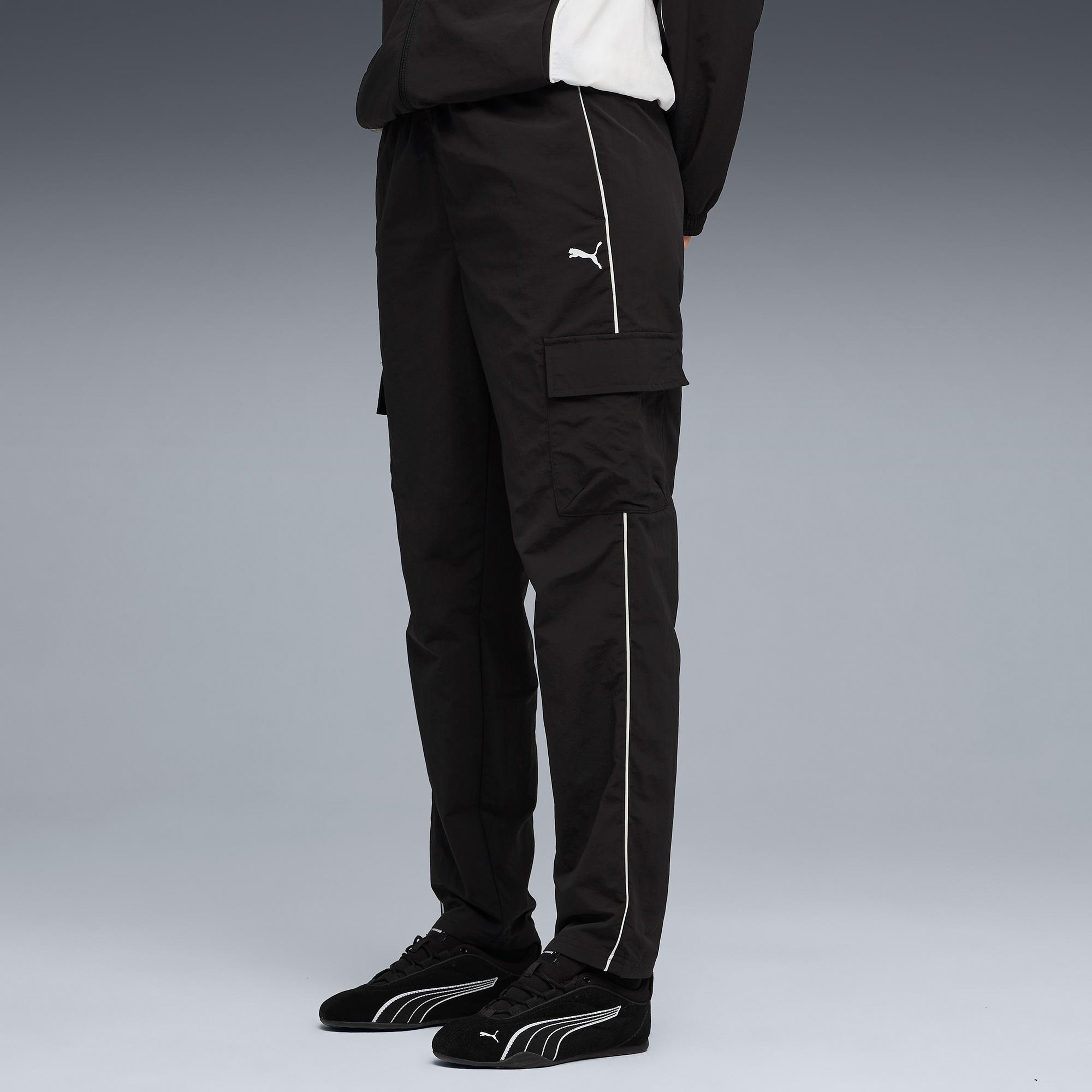 Puma Sport Woven Siyah Kadın Kargo Pantolon
