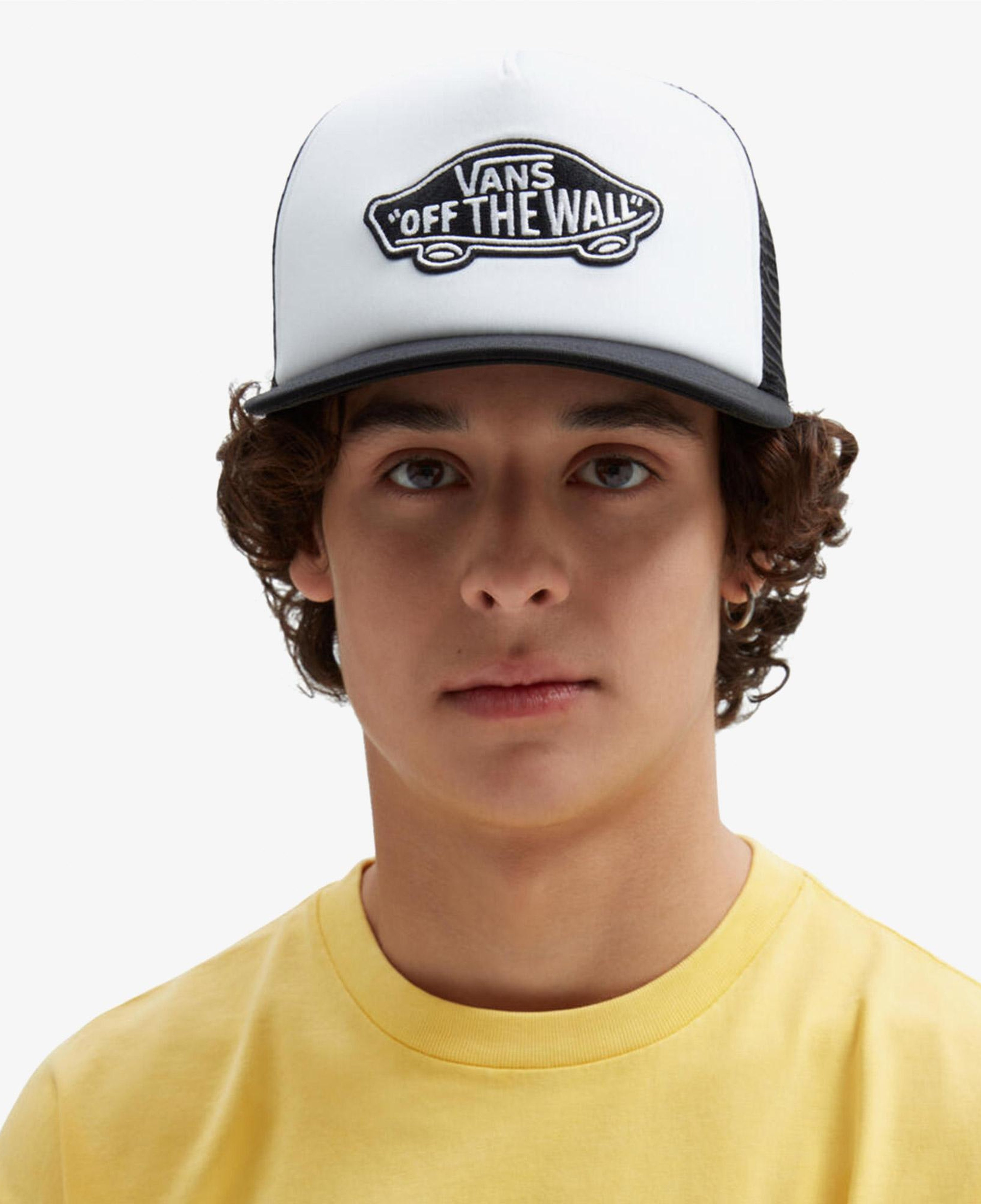 Vans Classic Patch Curved Bill Trucker Erkek Siyah Şapka
