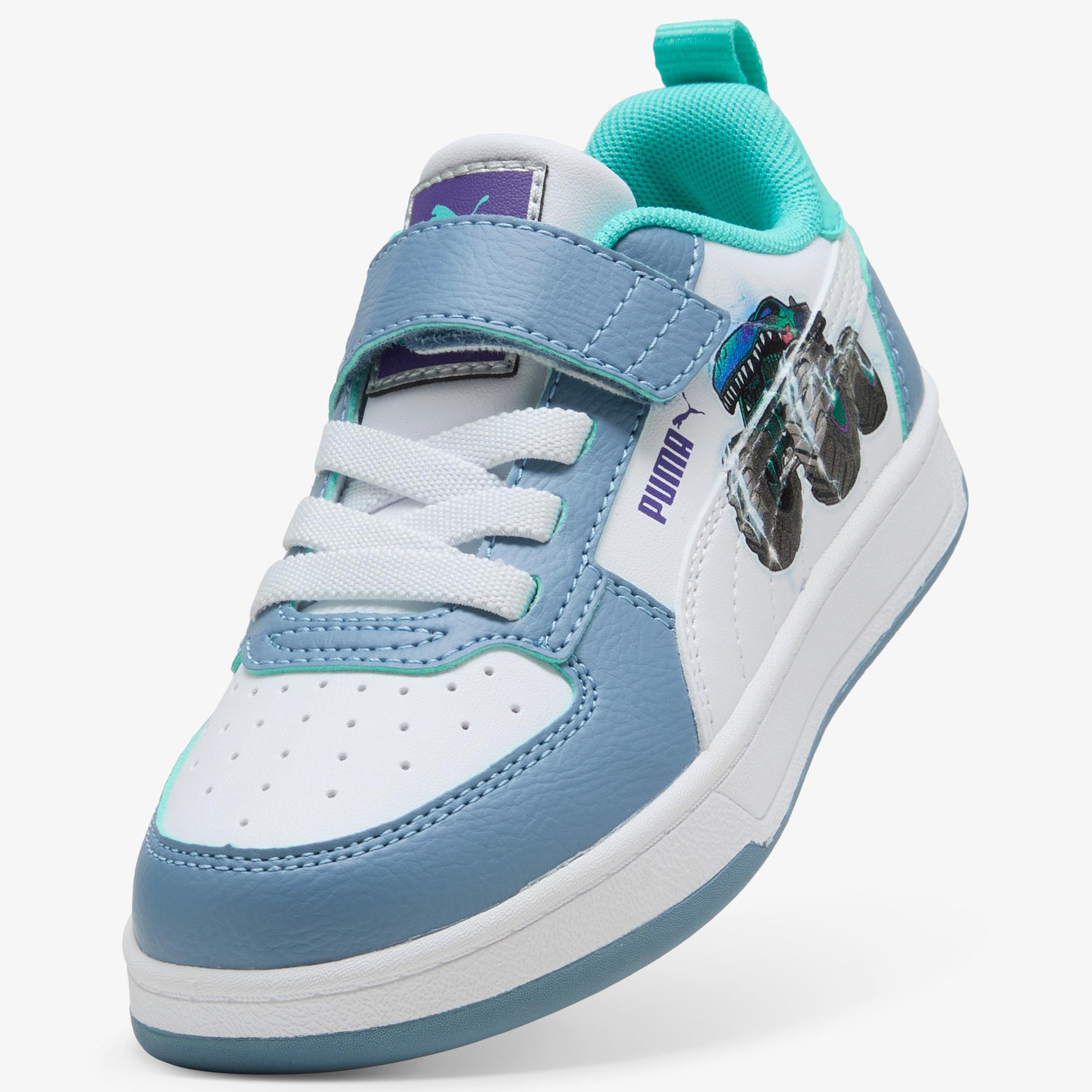 Puma Caven 2.0 Low HotWheels Çocuk Mavi Spor Ayakkabı
