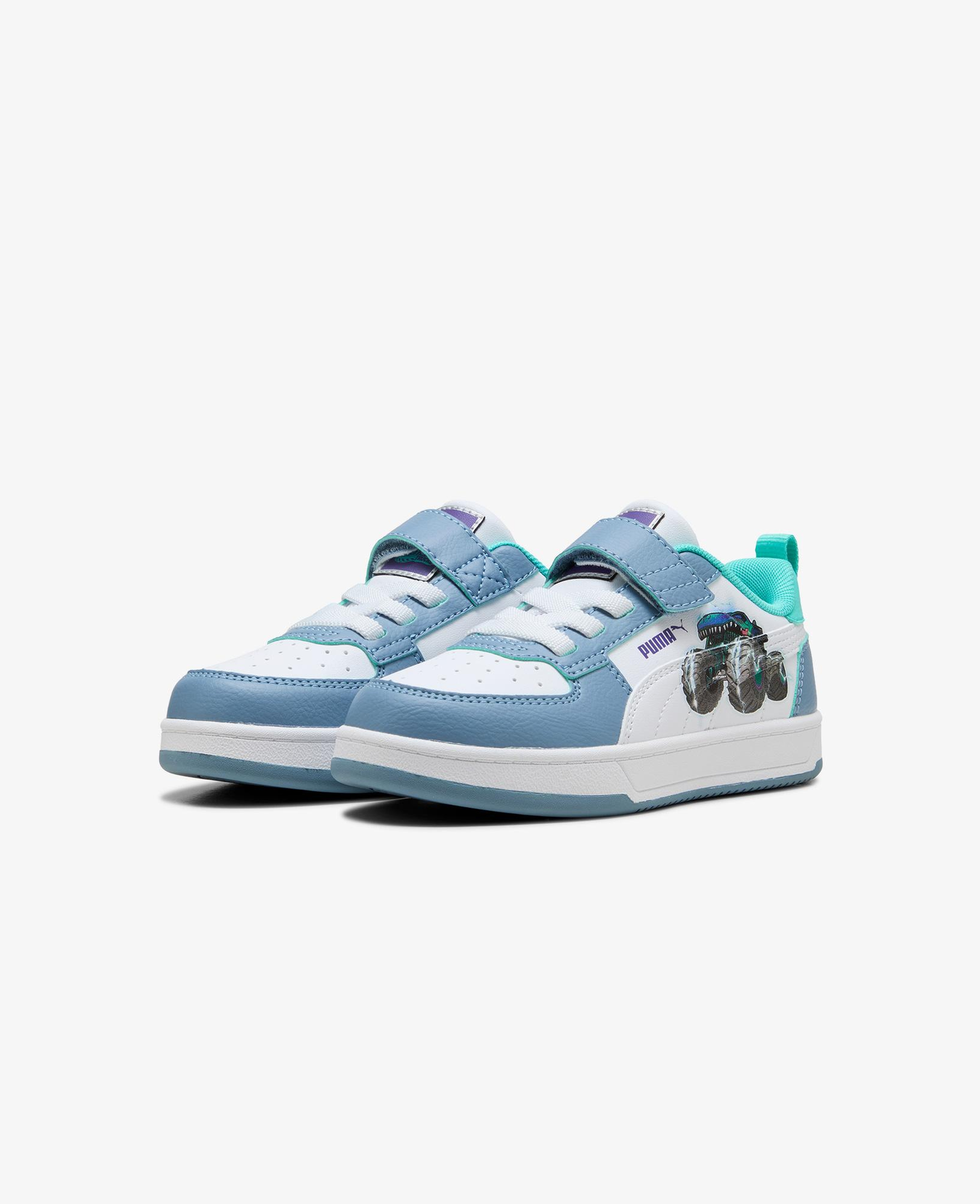 Puma Caven 2.0 Low HotWheels Çocuk Mavi Spor Ayakkabı