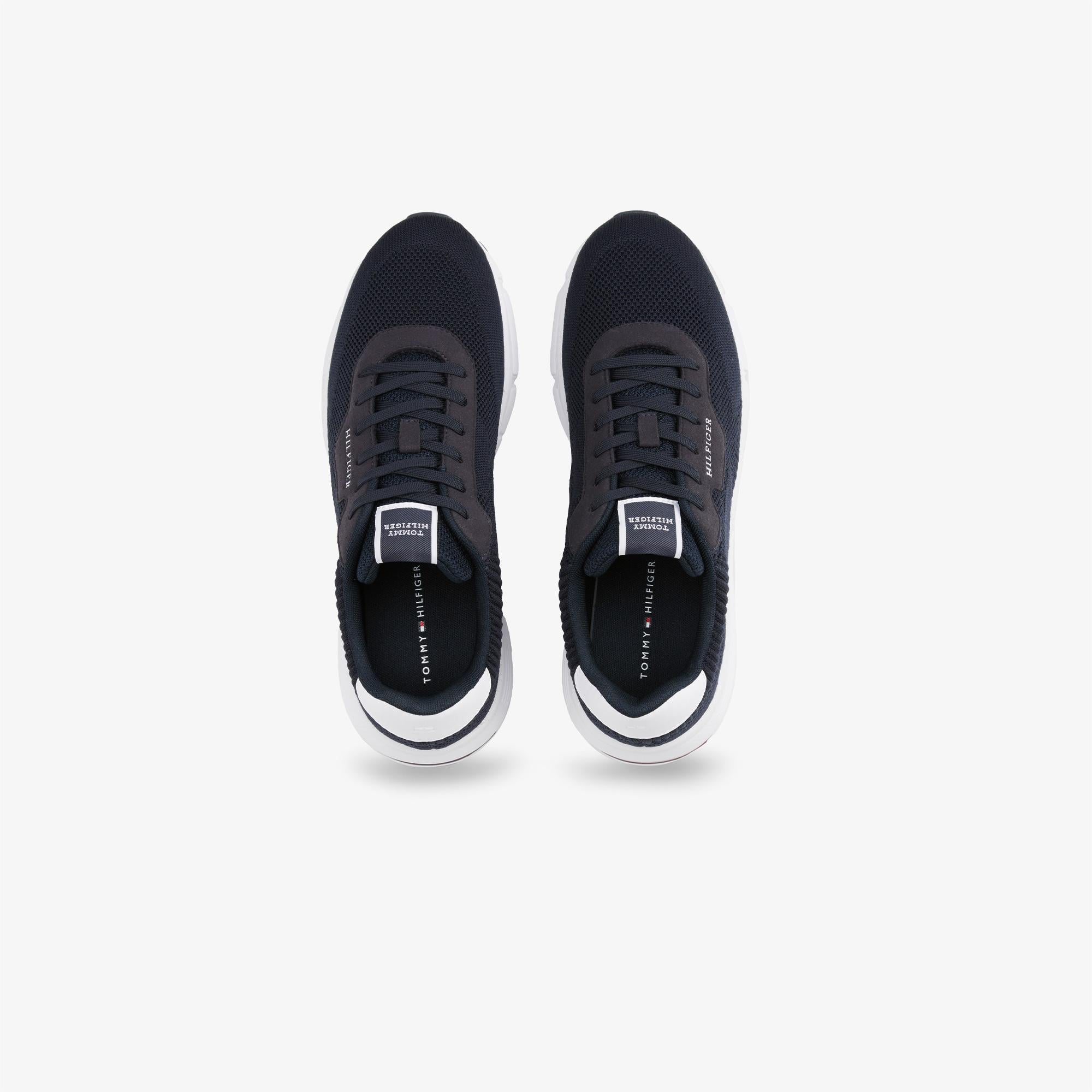 Tommy Hilfiger Lightweight Knit Rwb Erkek Lacivert Spor Ayakkabı