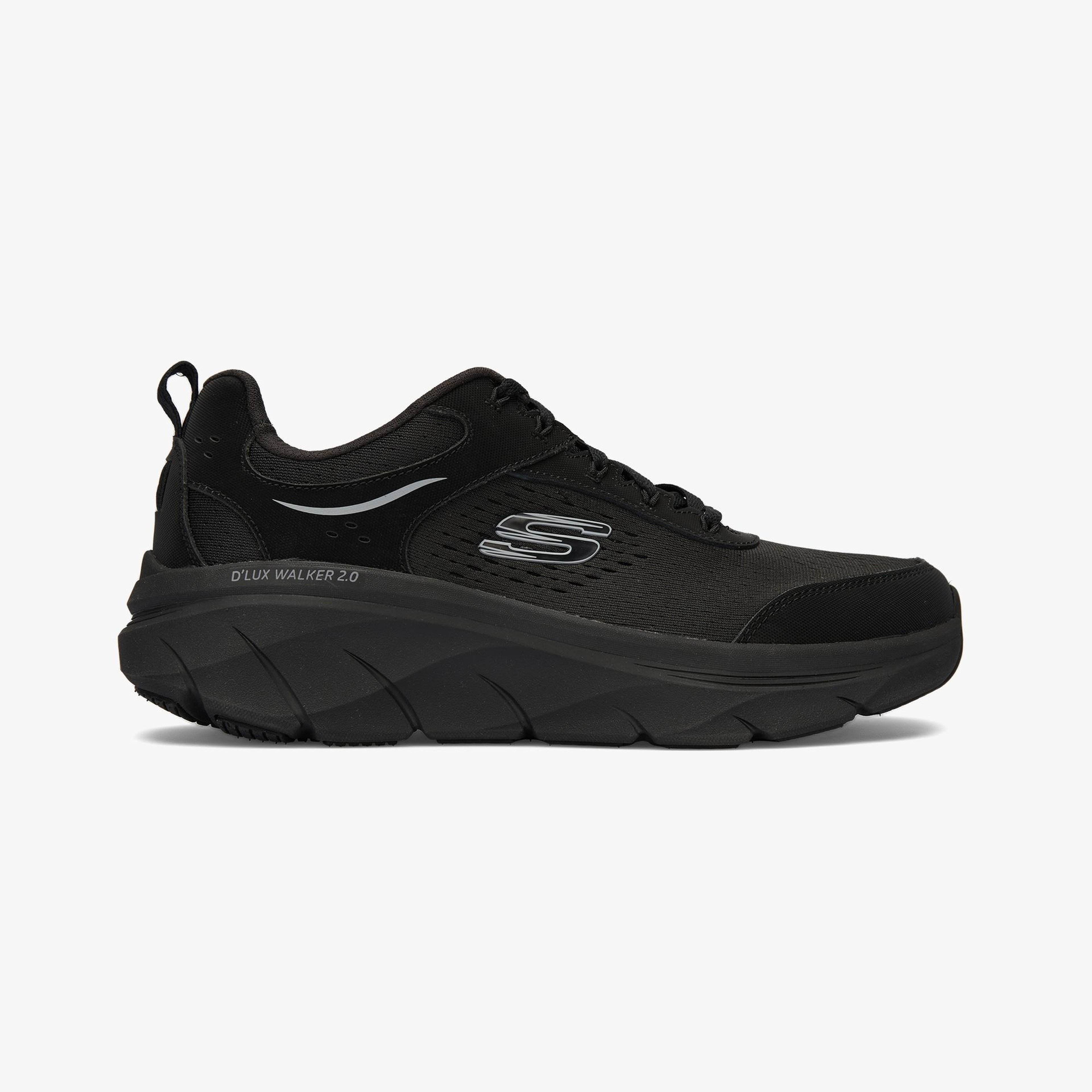 Skechers D'Lux Walker 2.0 Durven Erkek Siyah Spor Ayakkabı
