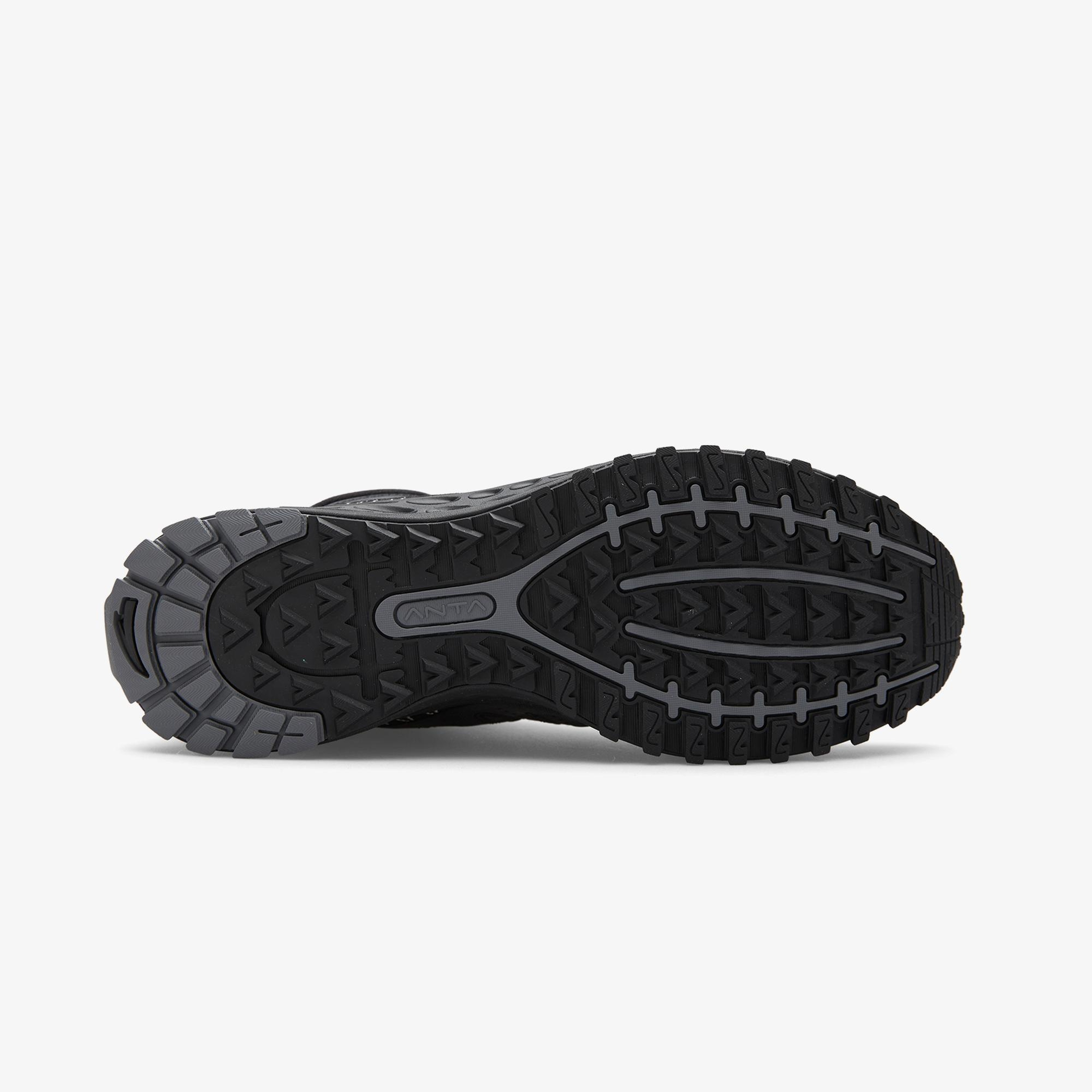 Anta Wild Run Fleece Mid Cut Erkek Siyah Günlük Ayakkabı