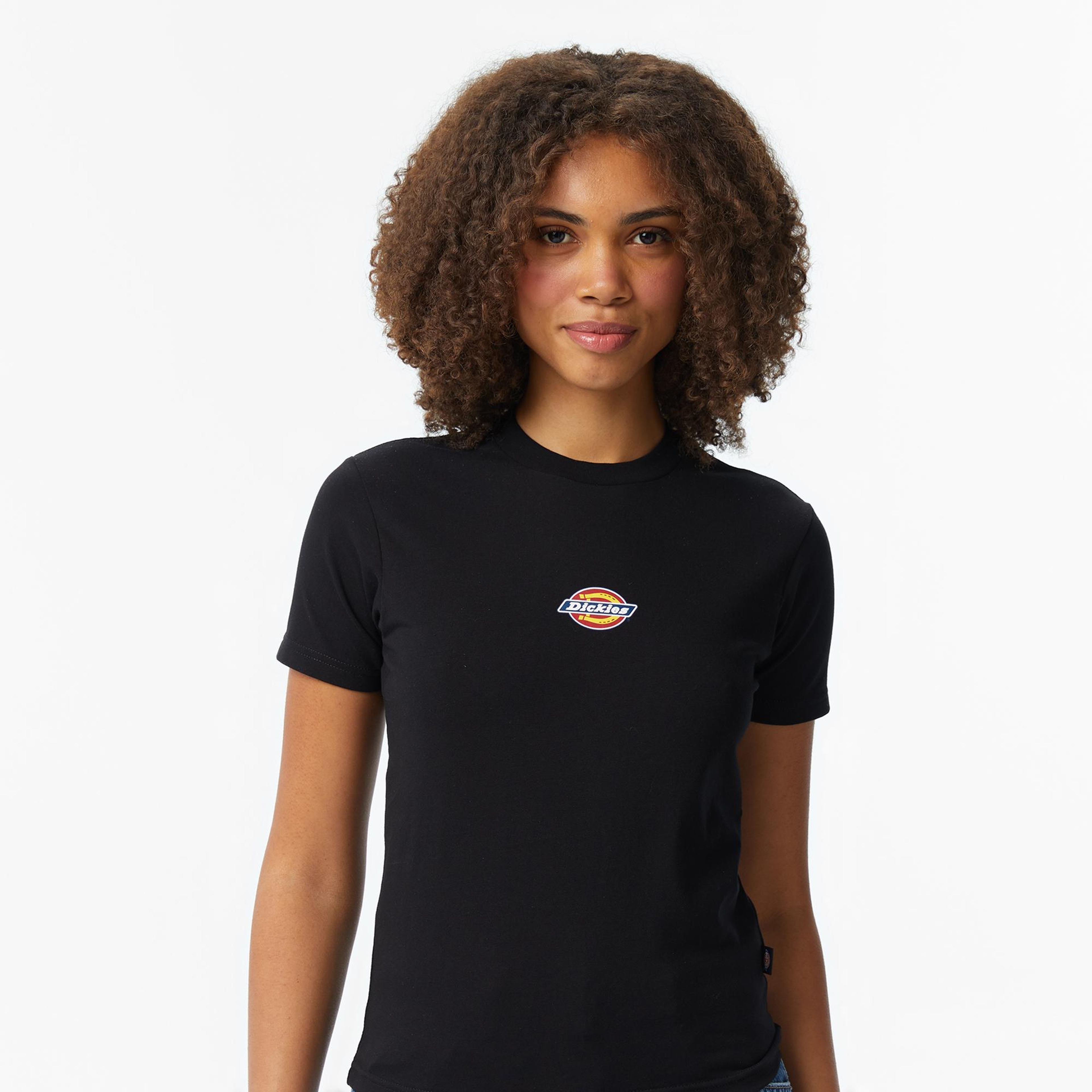 Dickies Maple Valley Regular Kadın Siyah T-Shirt