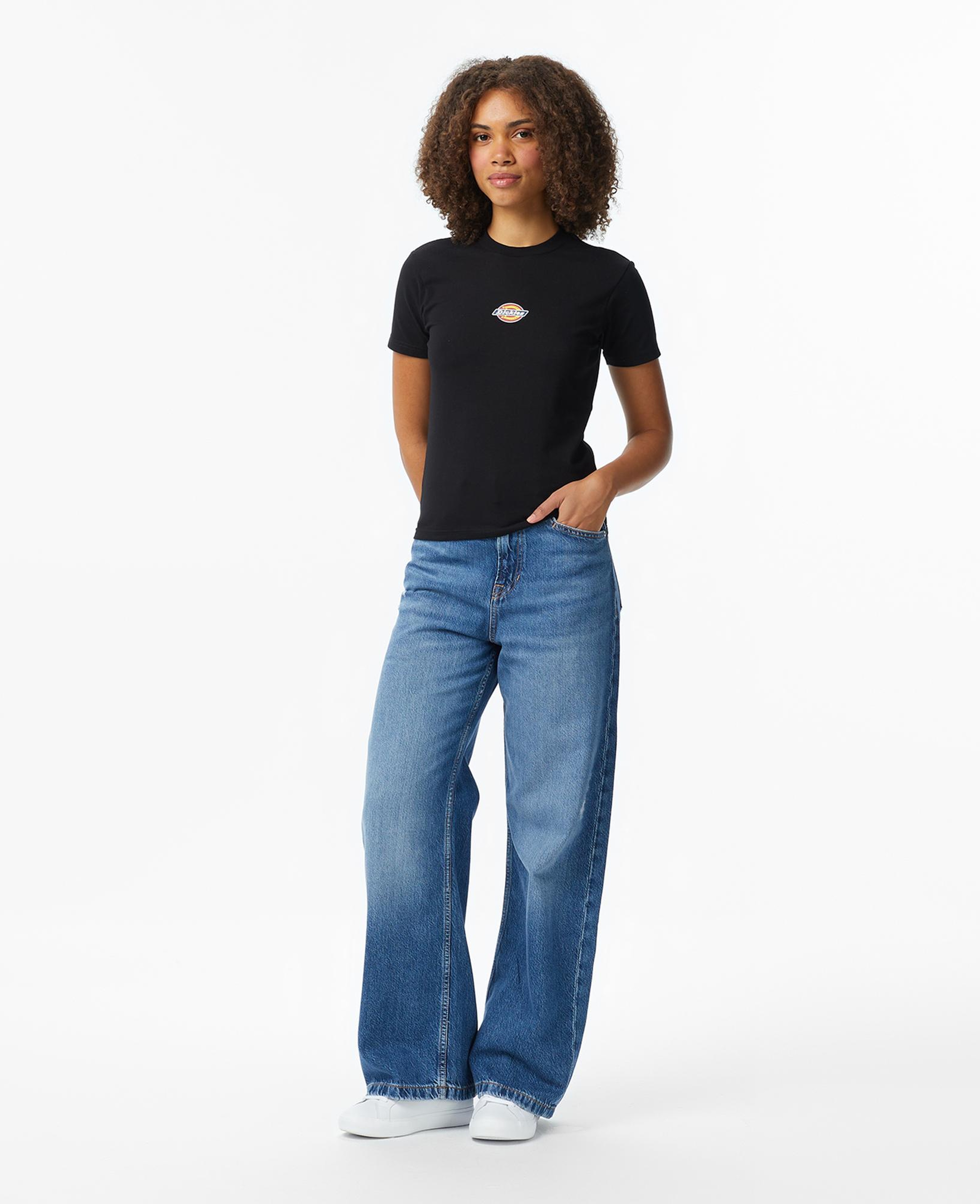Dickies Maple Valley Regular Kadın Siyah T-Shirt