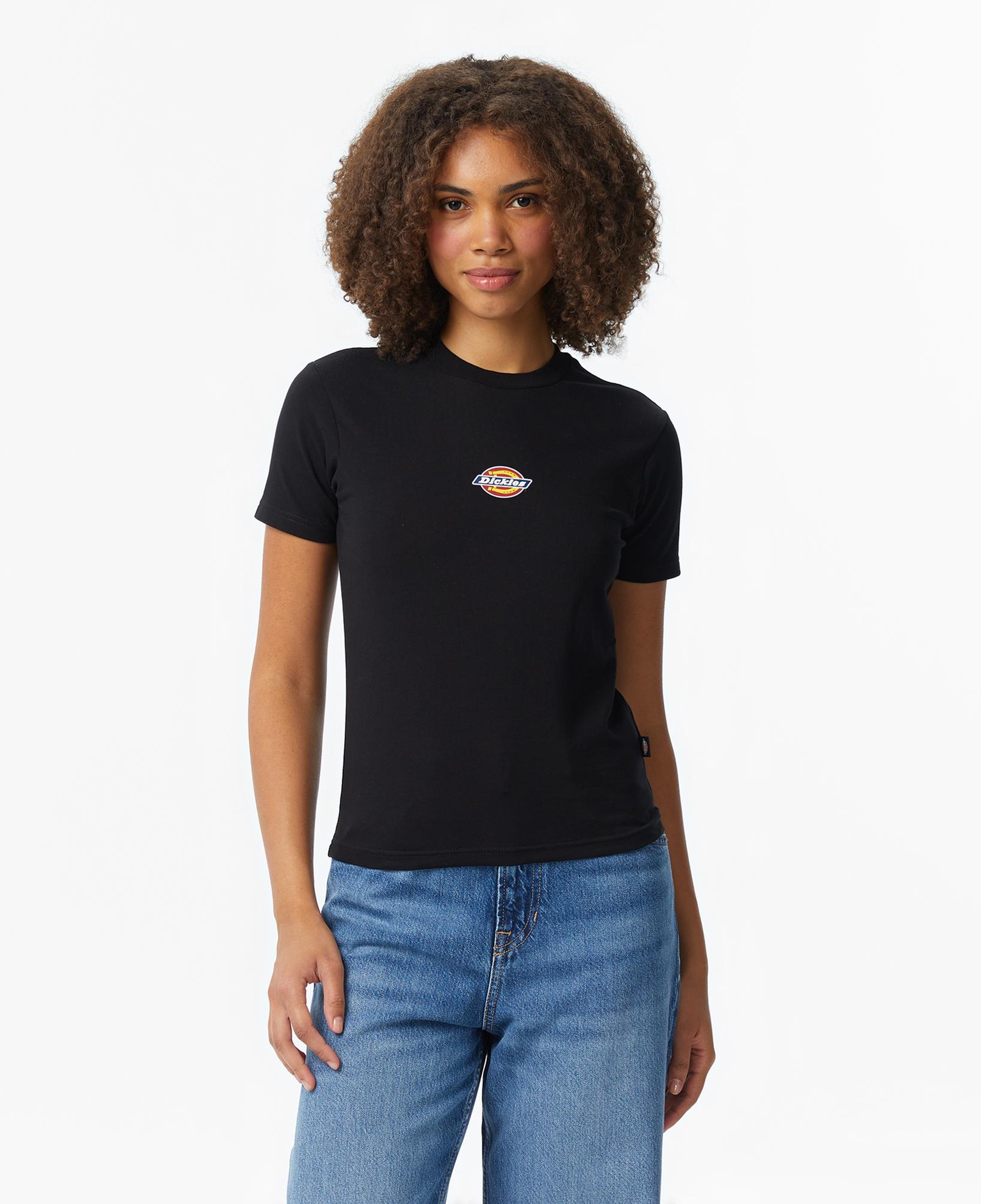 Dickies Maple Valley Regular Kadın Siyah T-Shirt