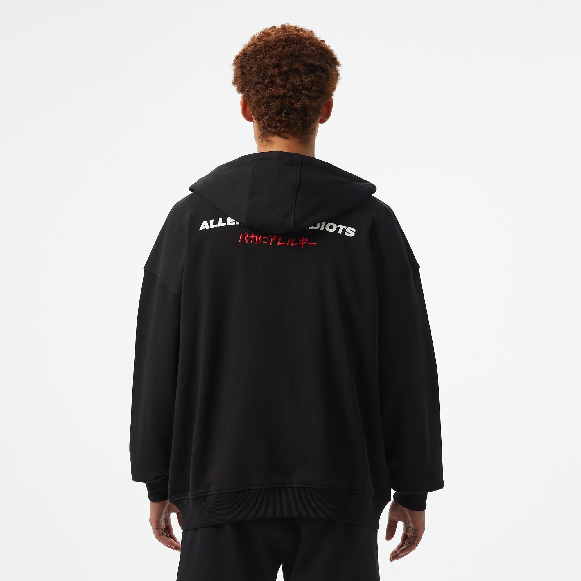 UNITED4 Erkek Siyah Sweatshirt