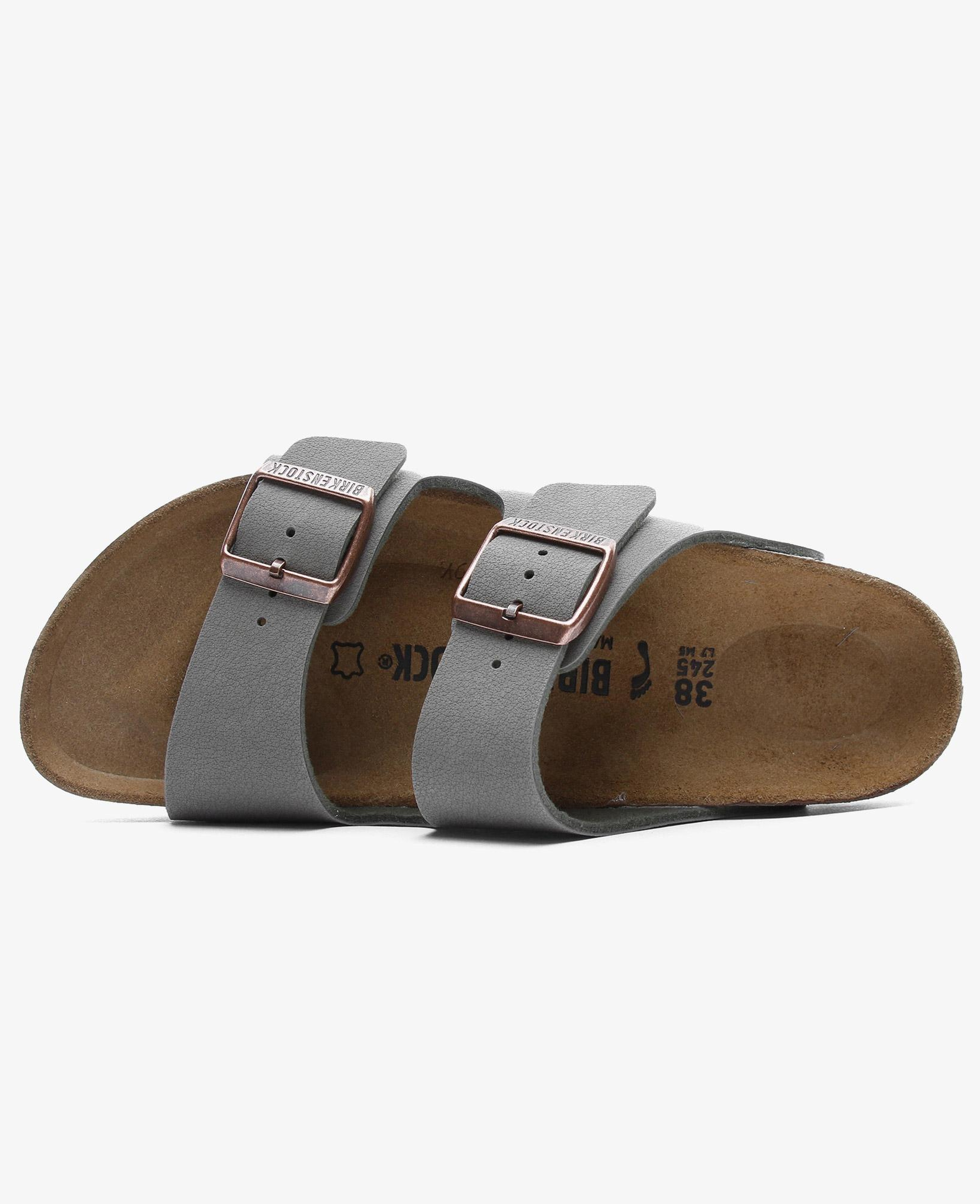 Birkenstock Arizona Bf Unisex Gri Sandalet