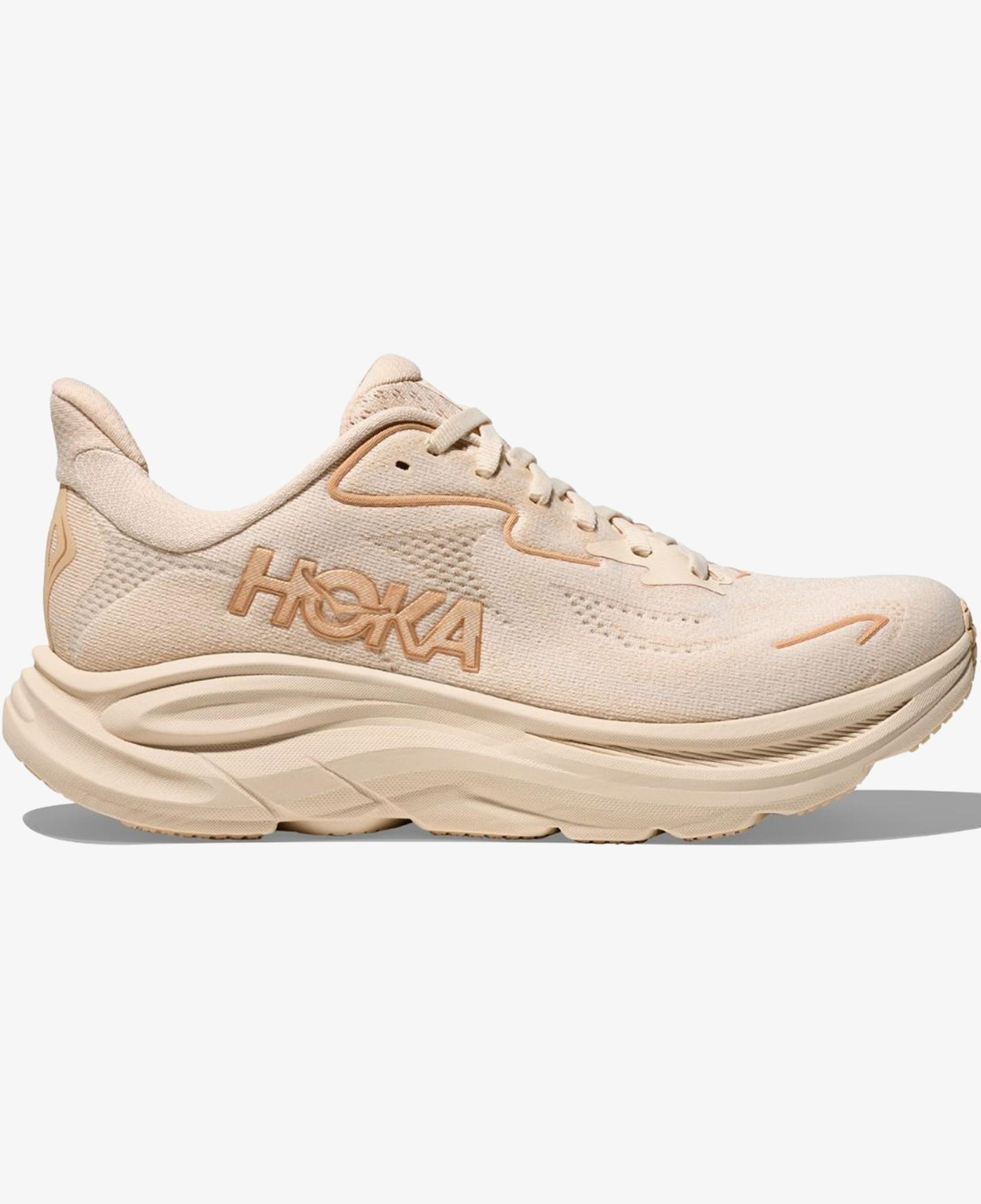 Hoka Clifton 10 Kadın Krem Yol Koşu Ayakkabısı