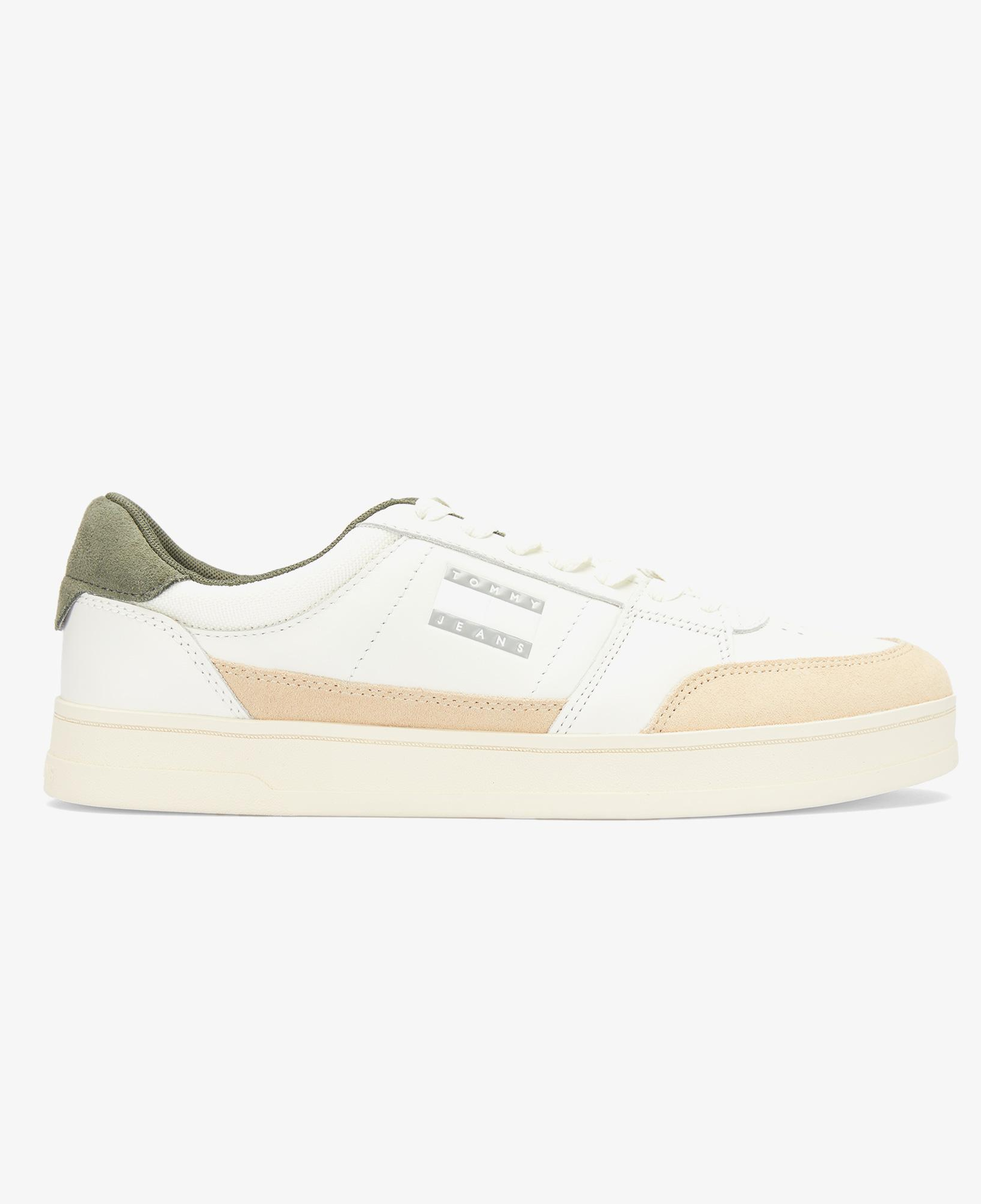 Tommy Jeans The Greenwich Mix Erkek Beyaz Sneaker
