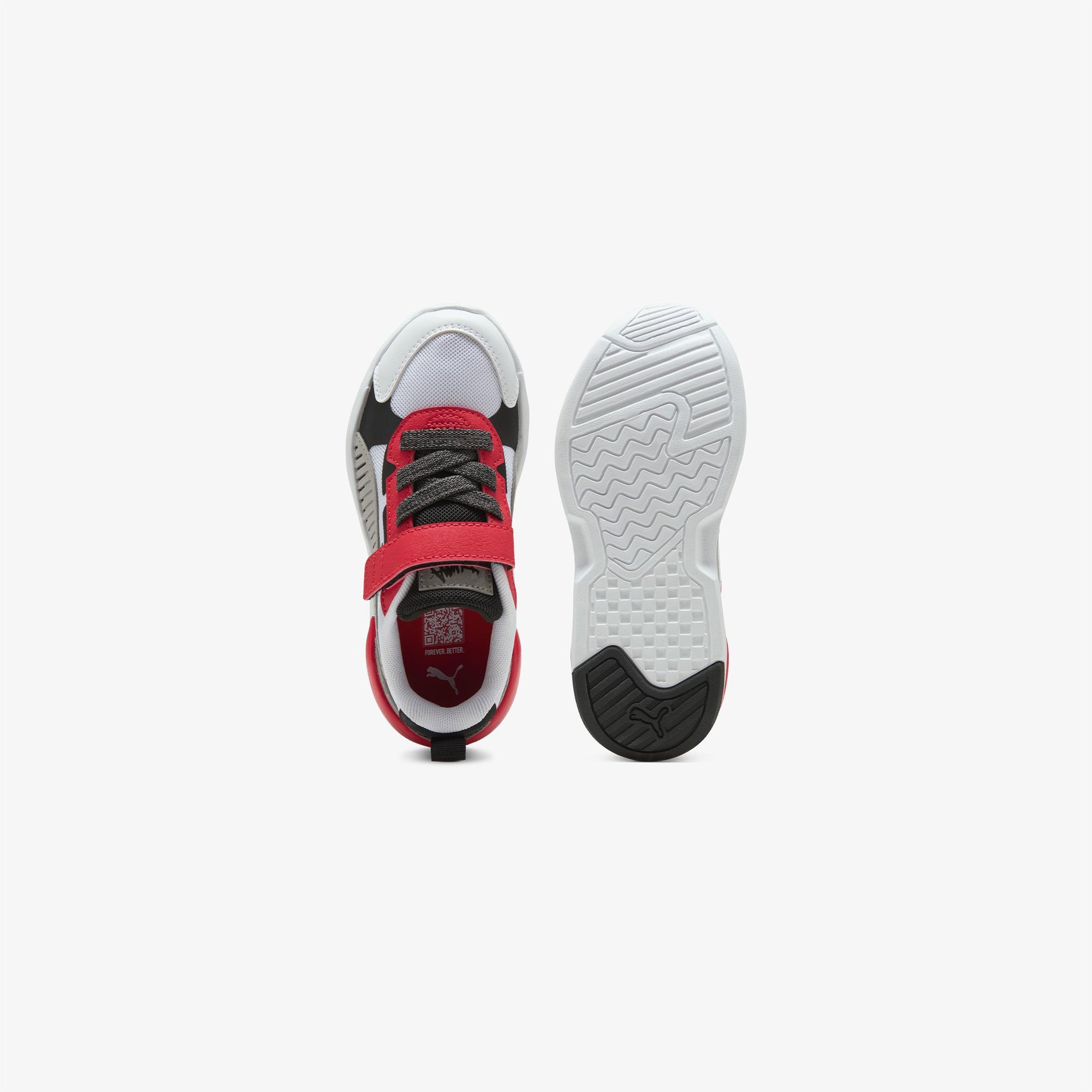 Puma X-Ray 3 Lt Mid 90s 26 Çocuk Beyaz Spor Ayakkabı