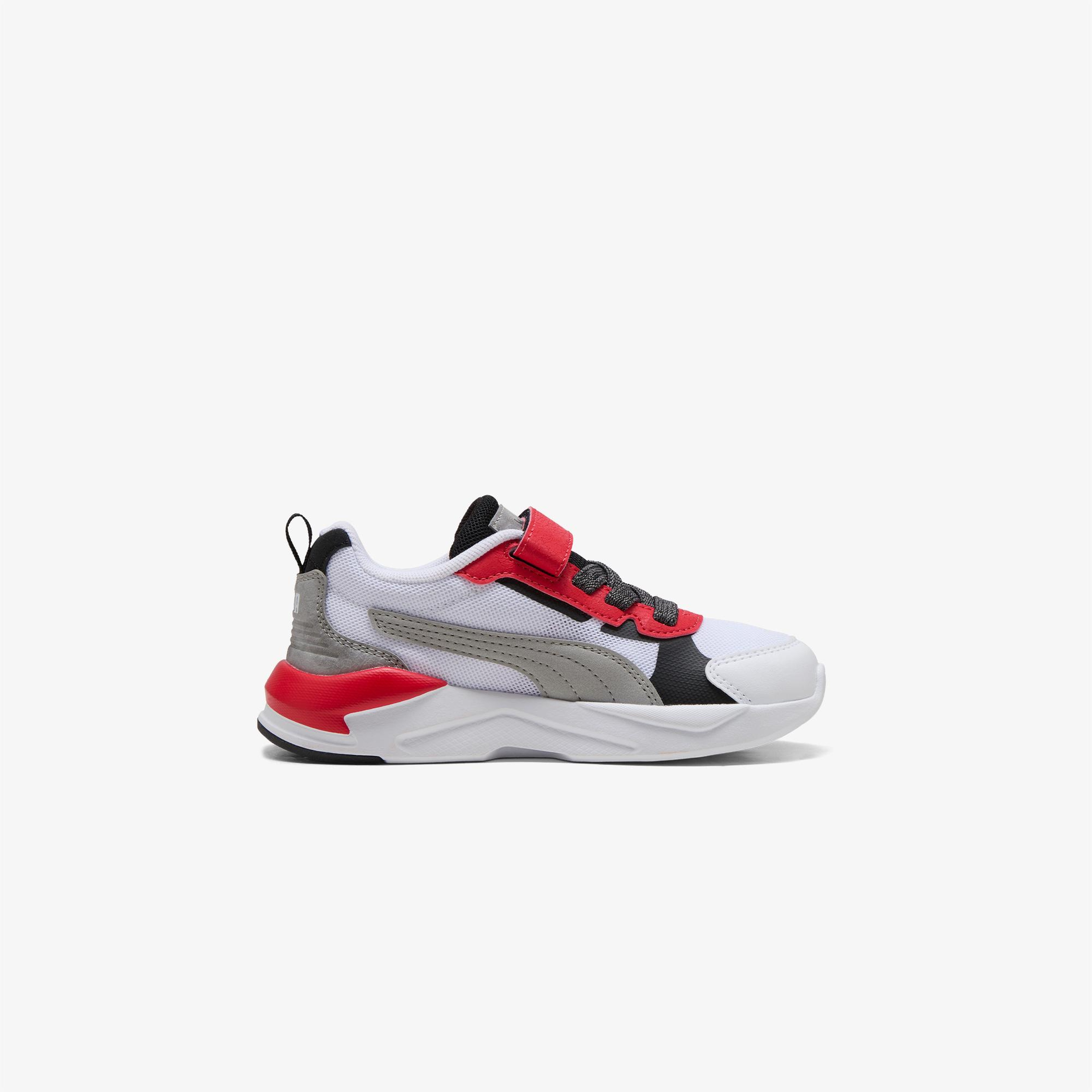 Puma X-Ray 3 Lt Mid 90s 26 Çocuk Beyaz Spor Ayakkabı