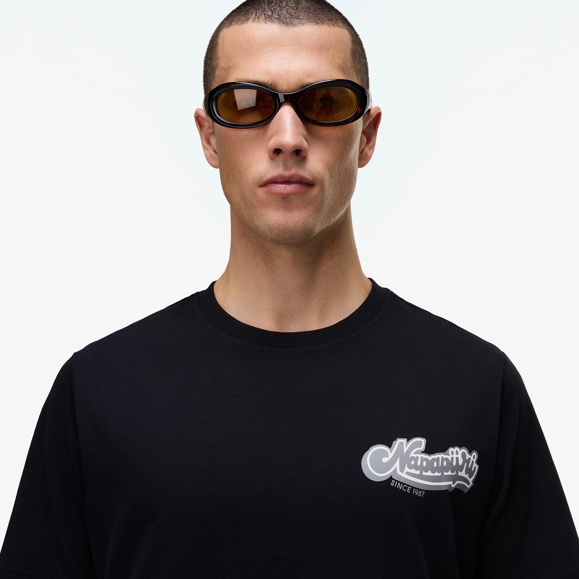 Napapijri S-Zinc Erkek Siyah T-Shirt