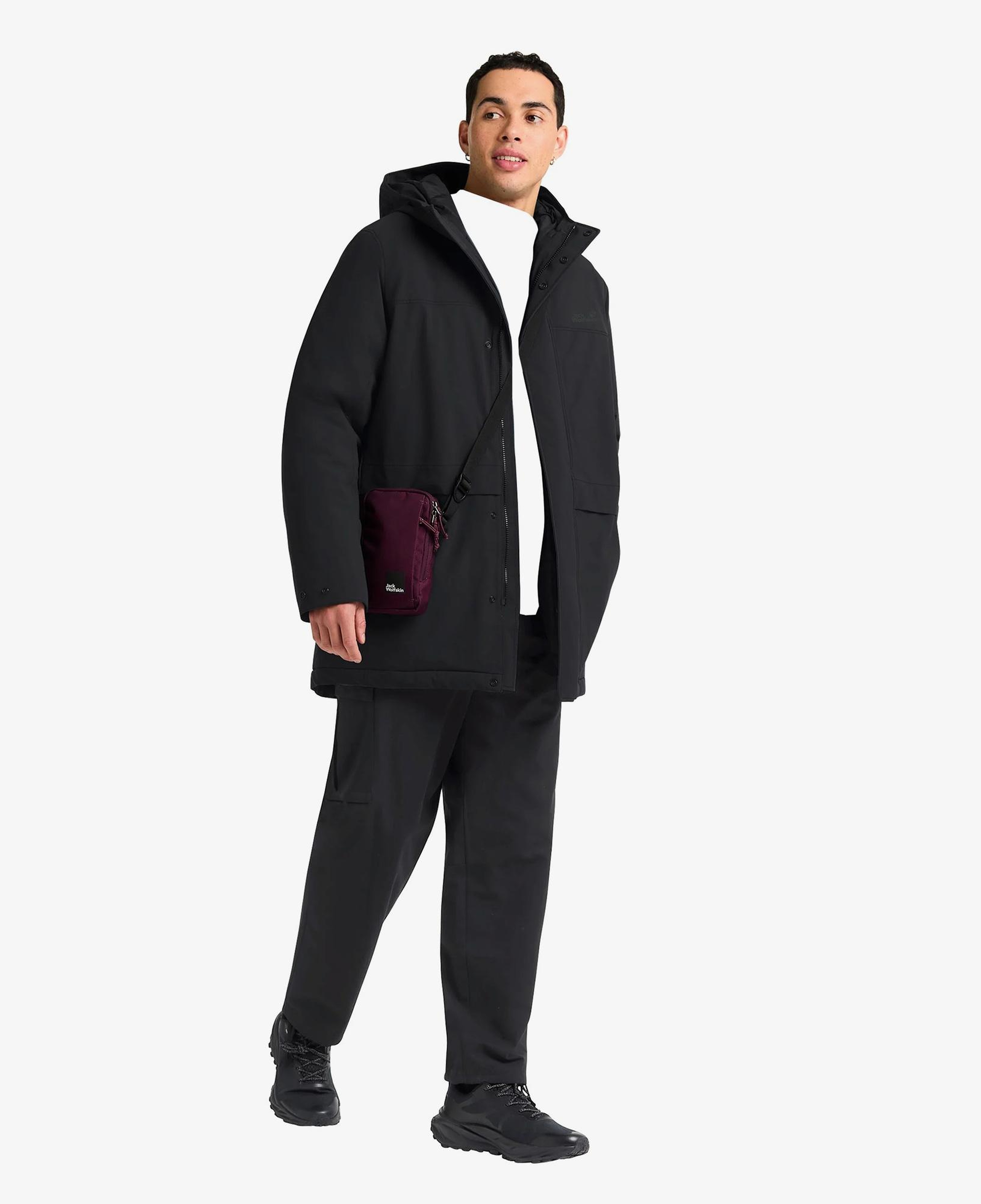 Jack Wolfskin Cold Camp Erkek Siyah Ceket