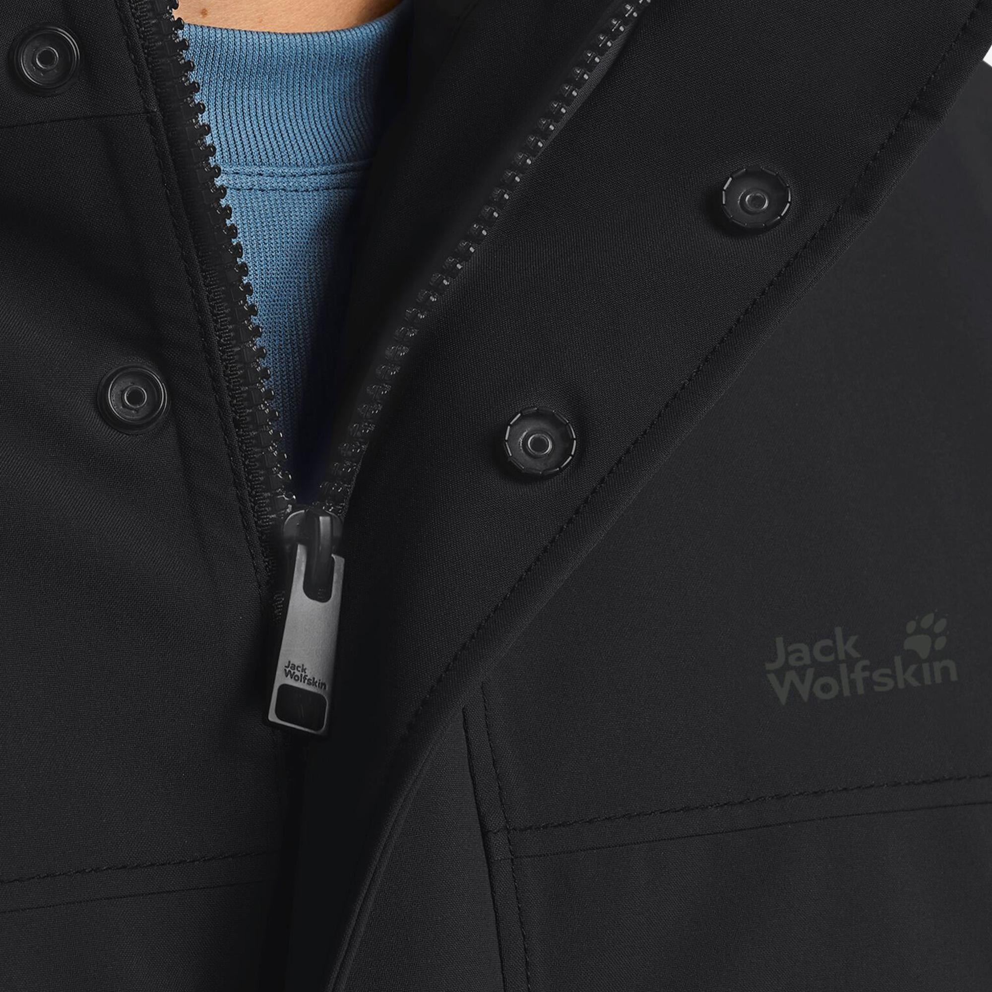 Jack Wolfskin Cold Camp Erkek Siyah Ceket