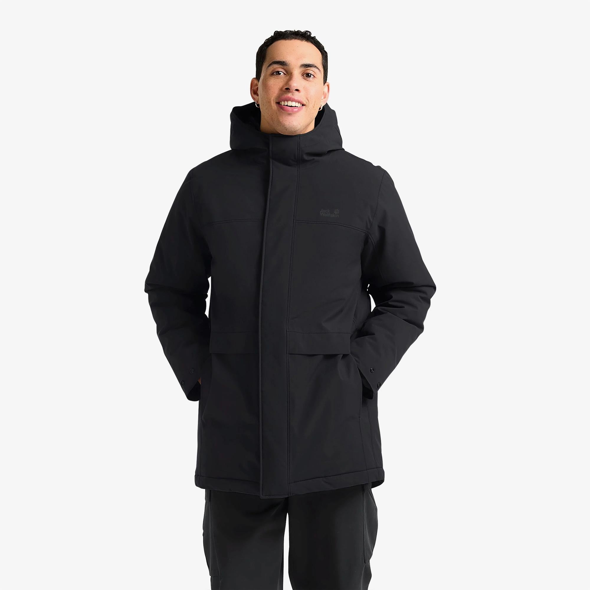 Jack Wolfskin Cold Camp Erkek Siyah Ceket