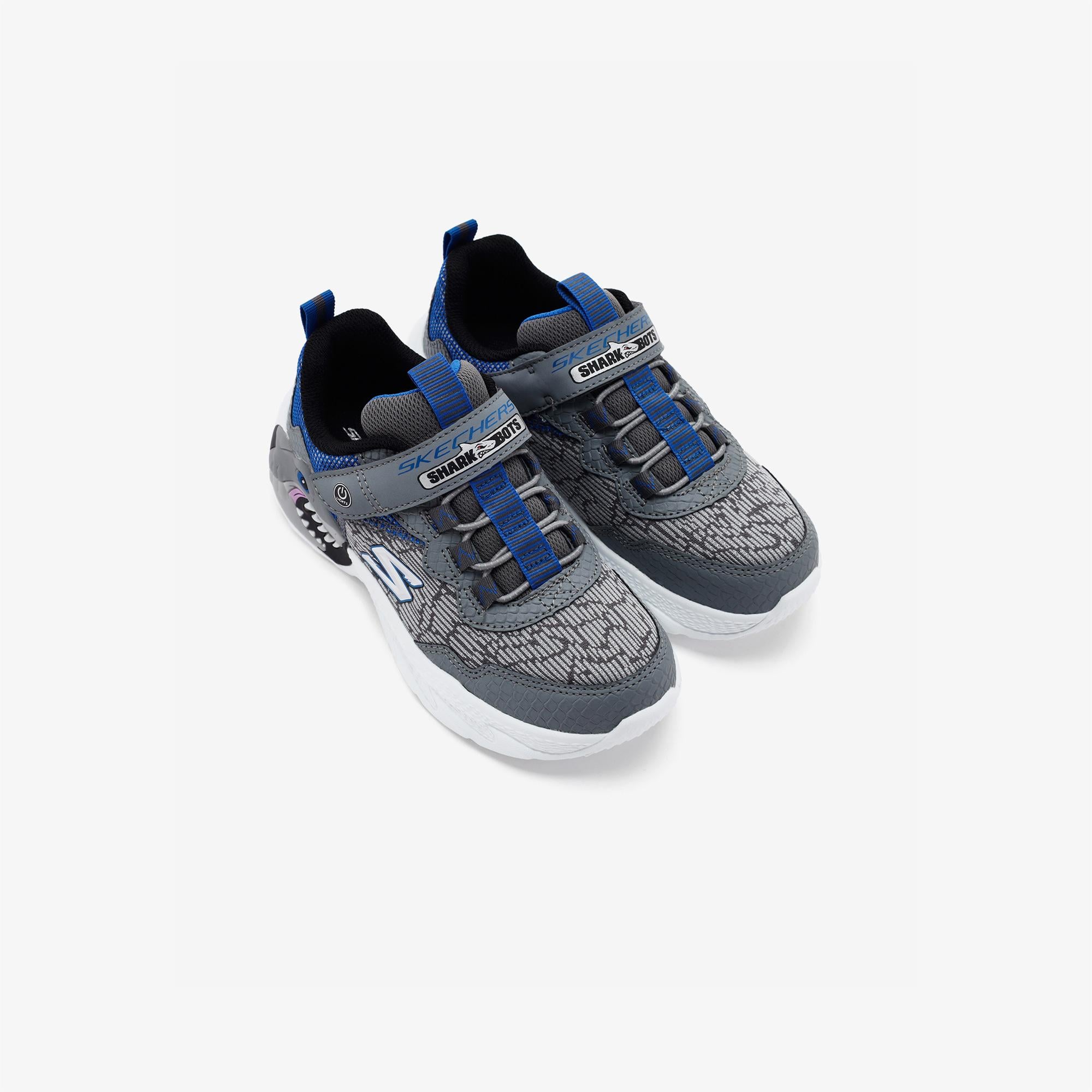 Skechers Creature Lights Çocuk Gri Işıklı Spor Ayakkabı