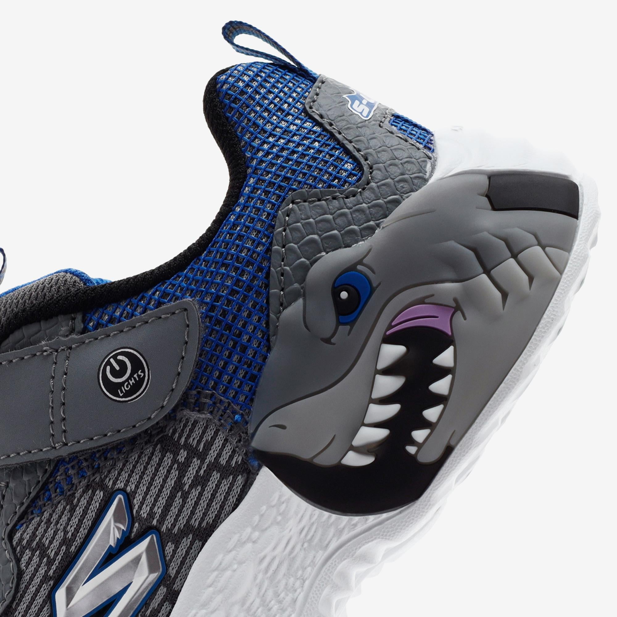 Skechers Creature Lights Çocuk Gri Işıklı Spor Ayakkabı