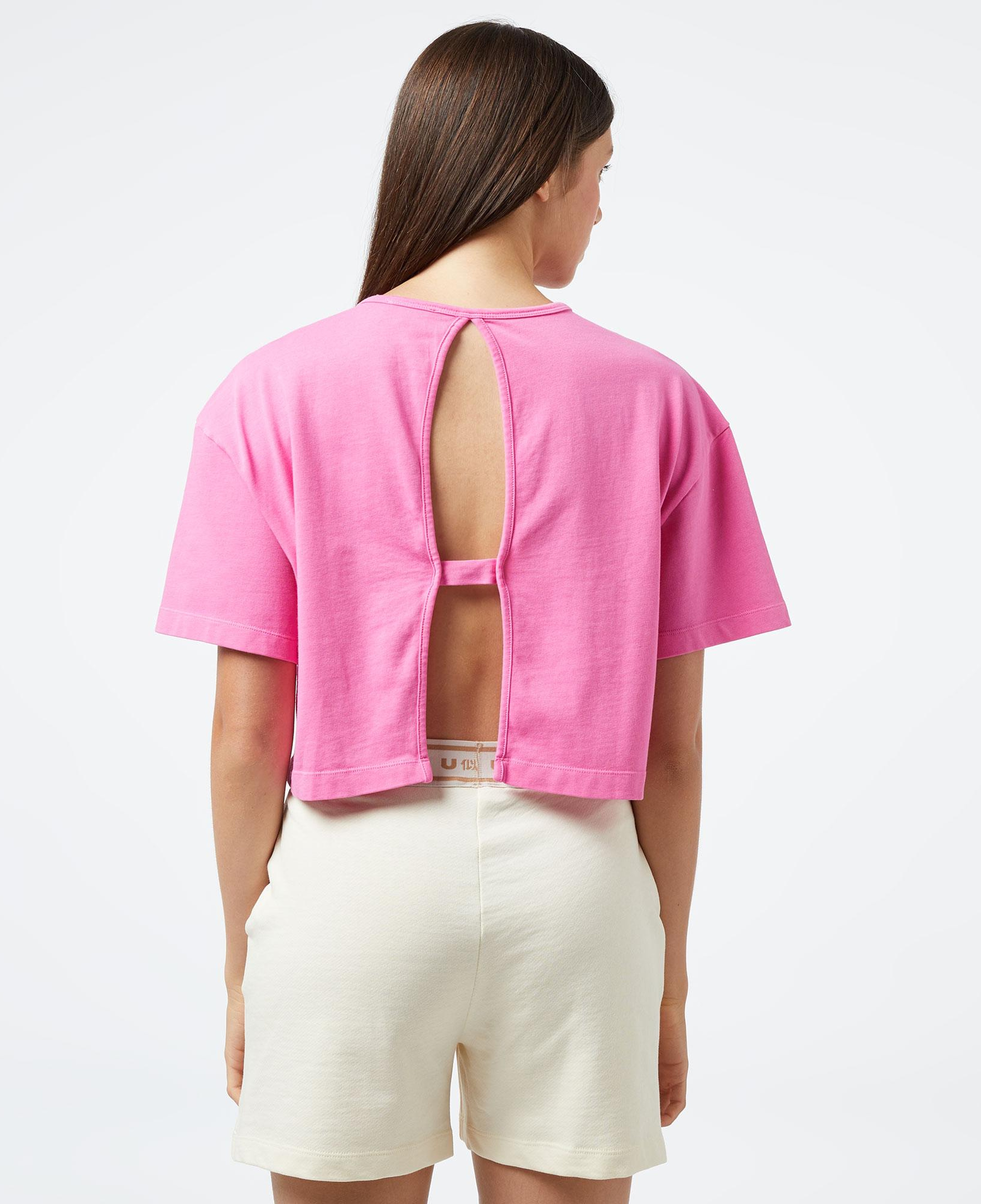 UNITED4 Essentials Kadın Pembe Crop