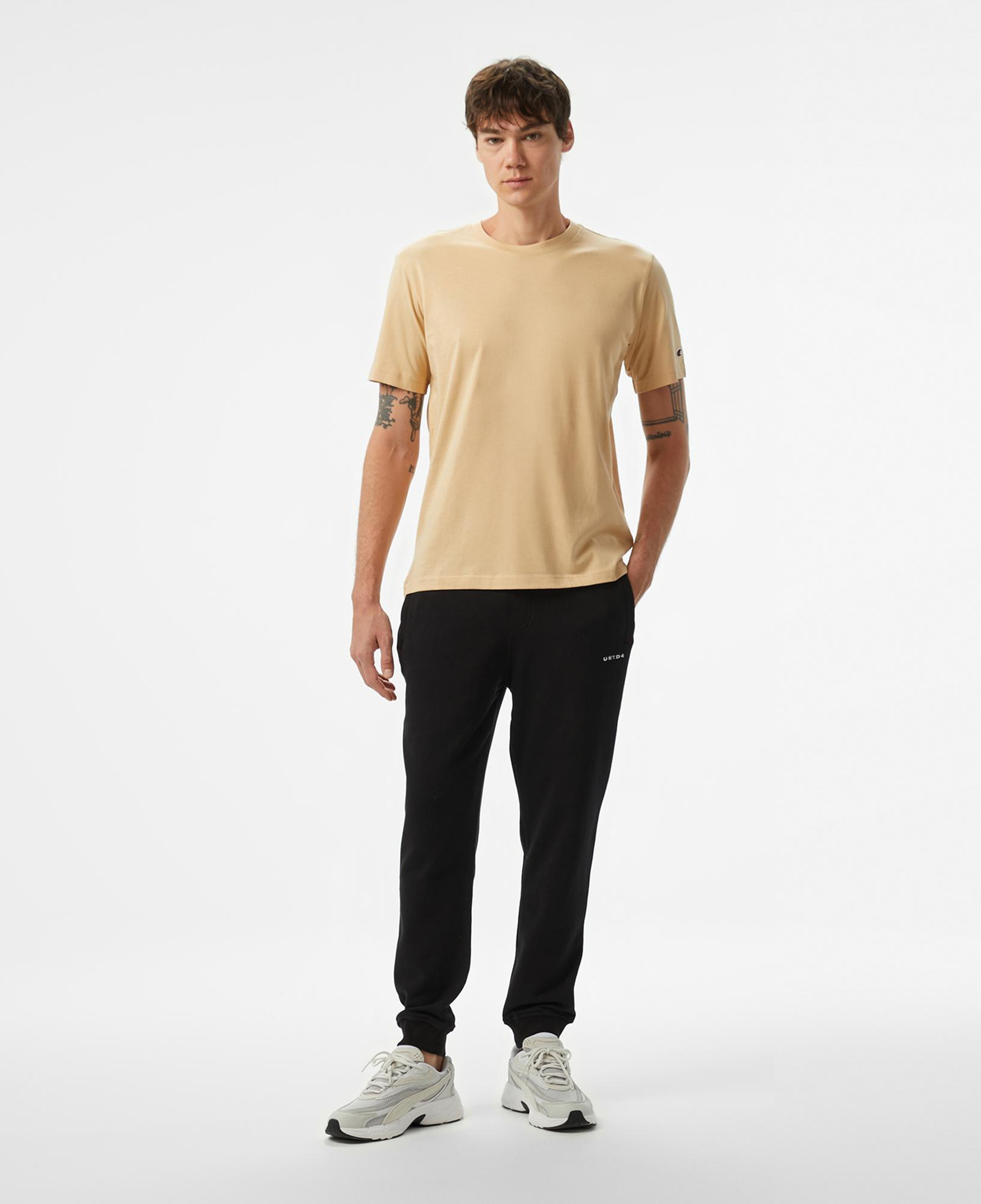 UNITED4 Erkek Siyah Oversize Sweatshirt