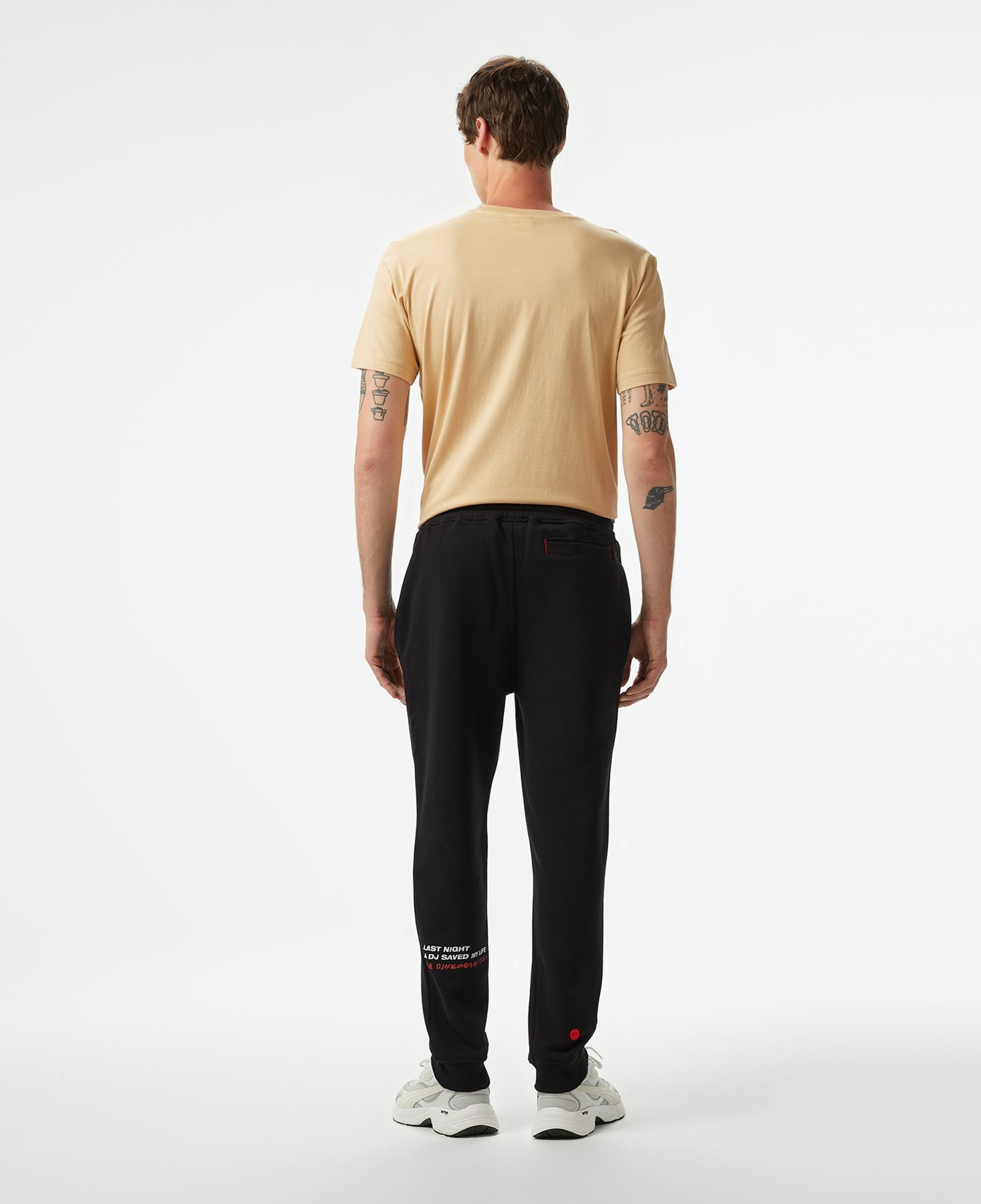 UNITED4 Erkek Siyah Oversize Sweatshirt