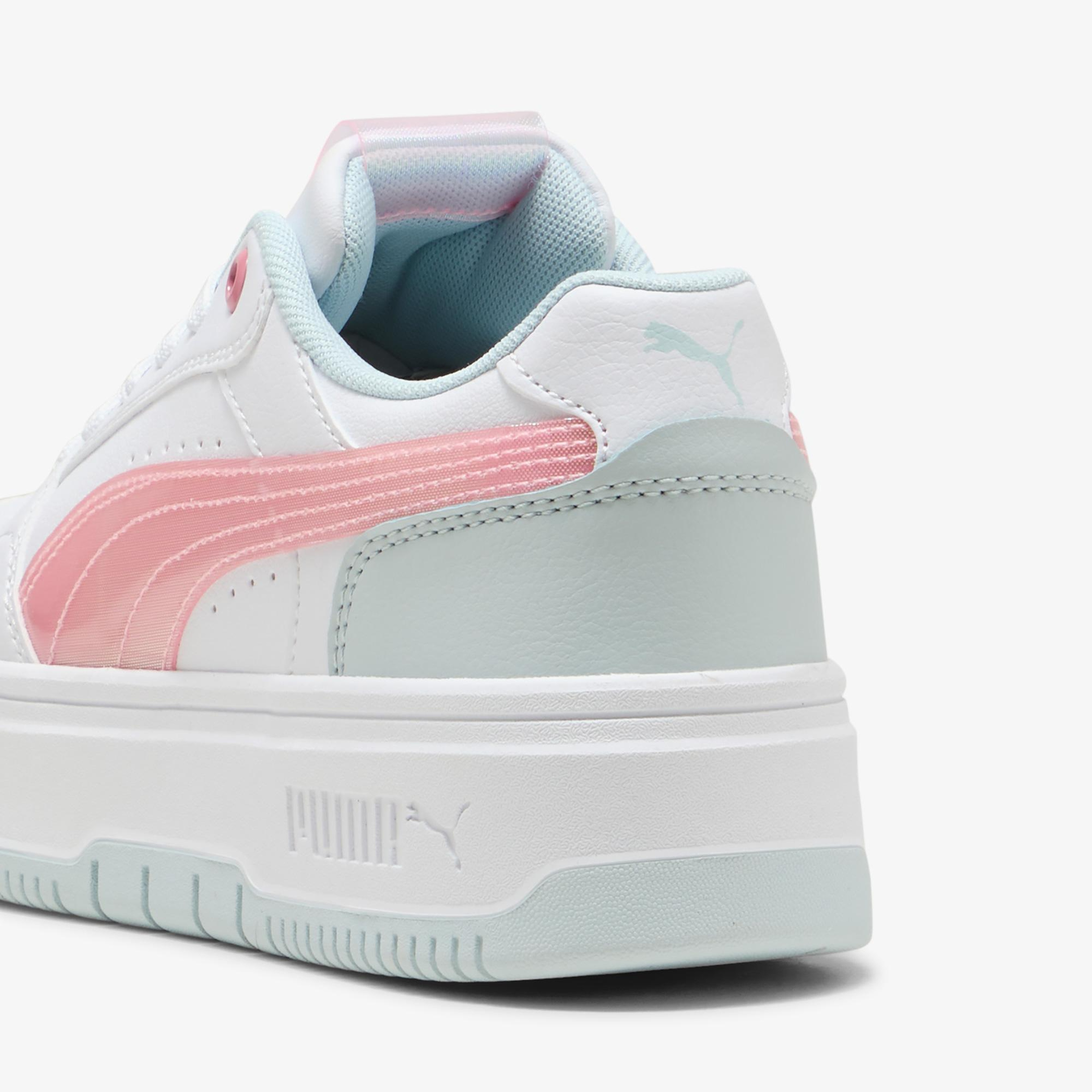 Puma Rebound Femme Space Belle Çocuk Beyaz Spor Ayakkabı