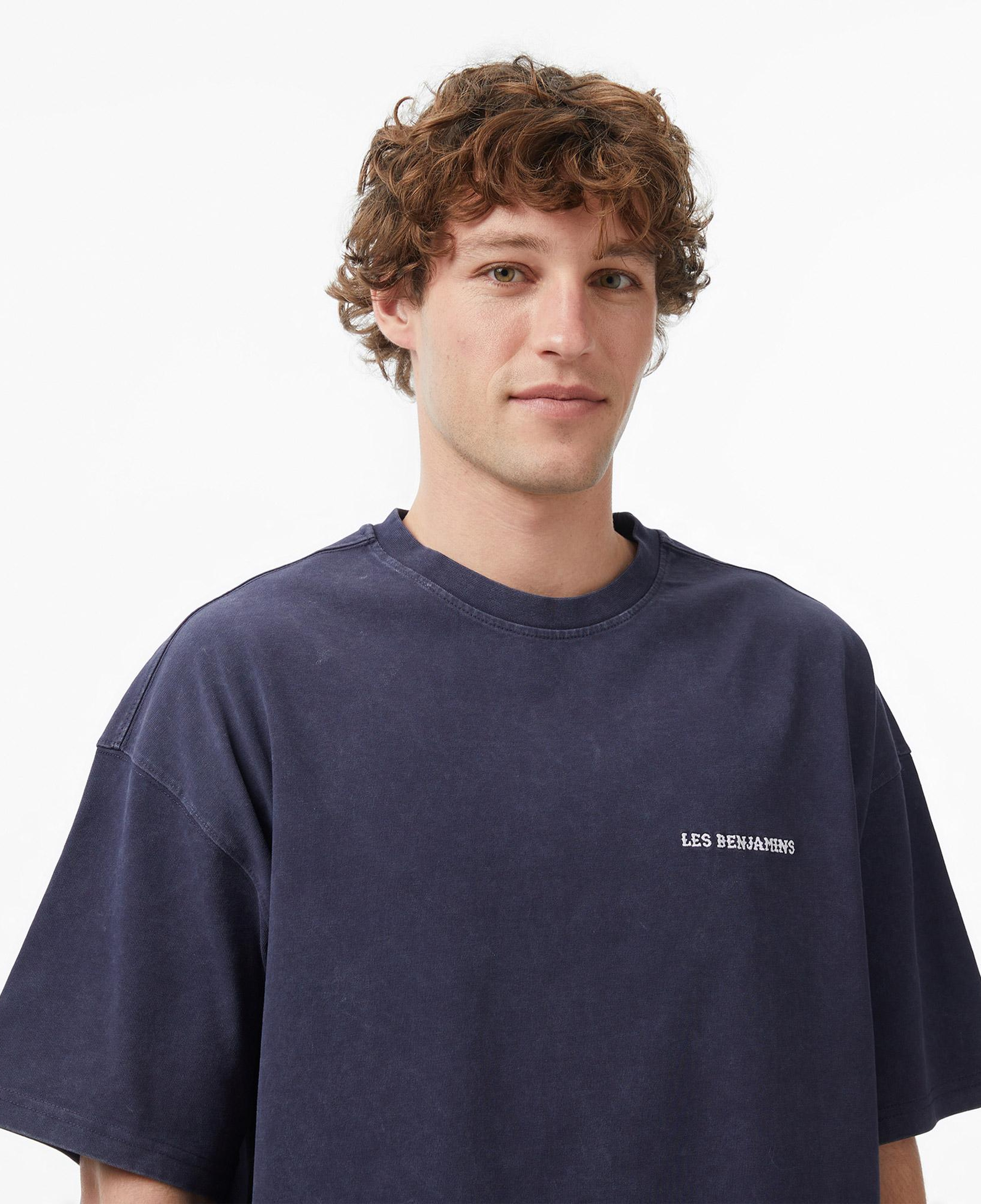 Les Benjamins Regular Fit Erkek Lacivert T-Shirt