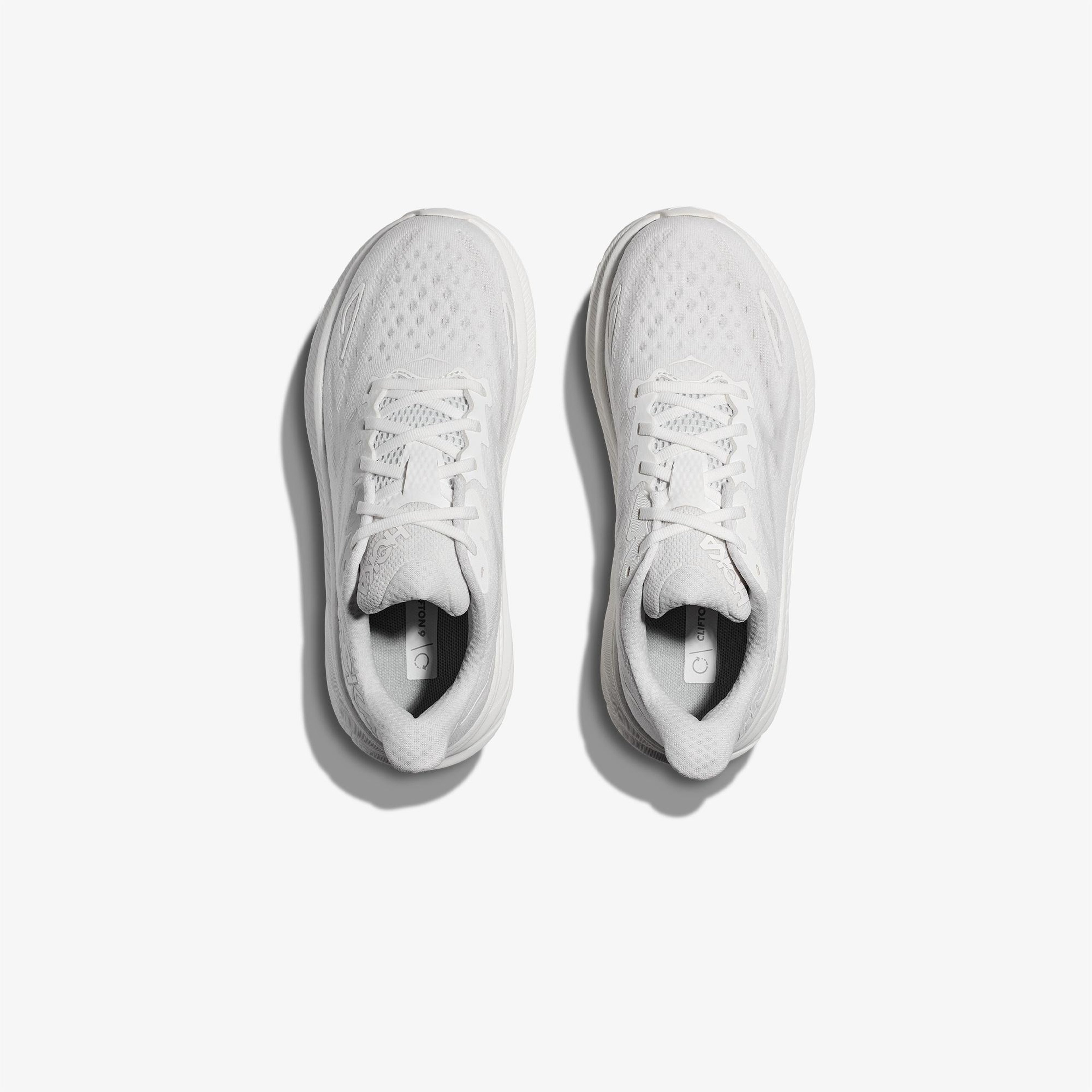 Hoka Clifton 9 Kadın Beyaz Koşu Ayakkabısı