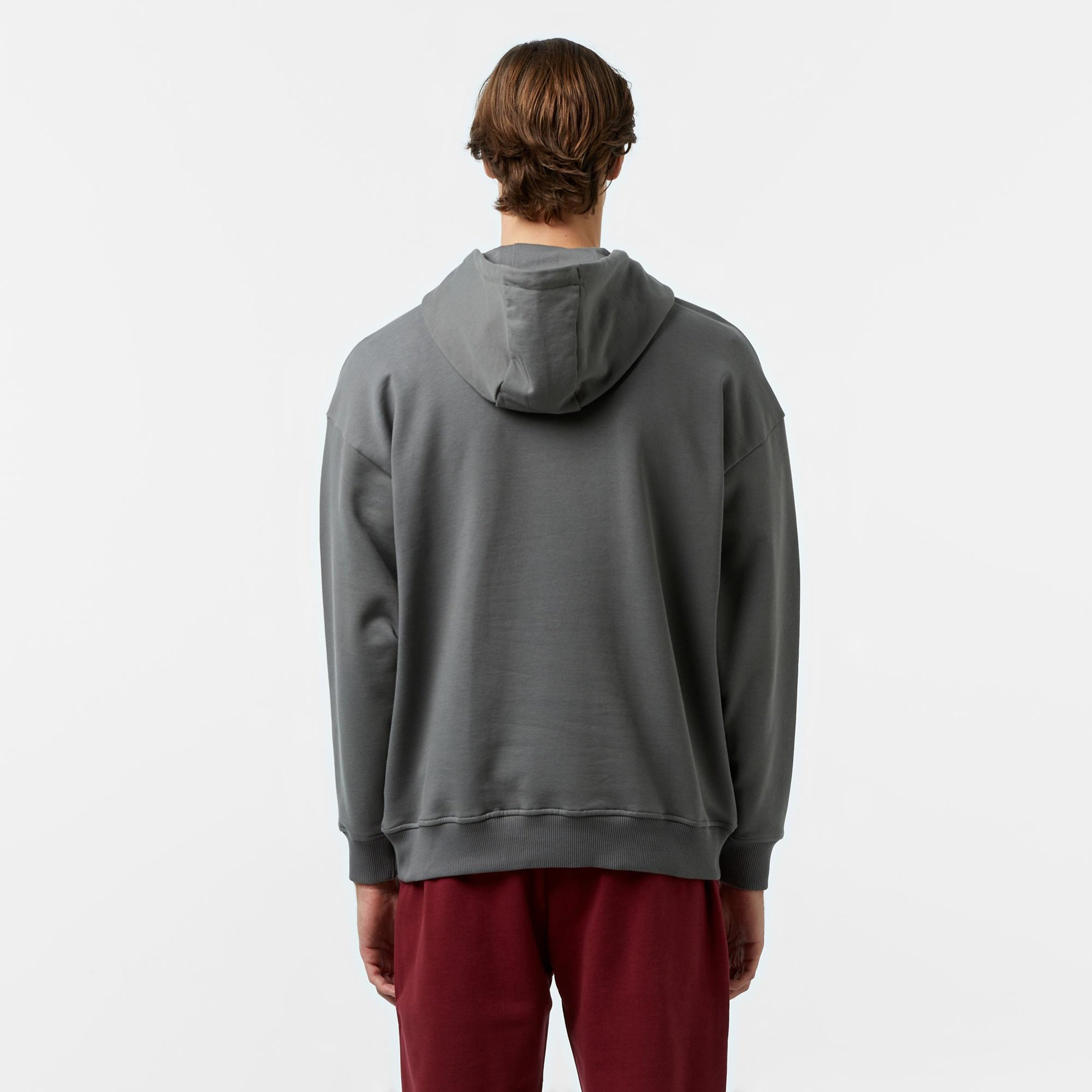 UNITED4 Pieces Erkek Gri Hoodie