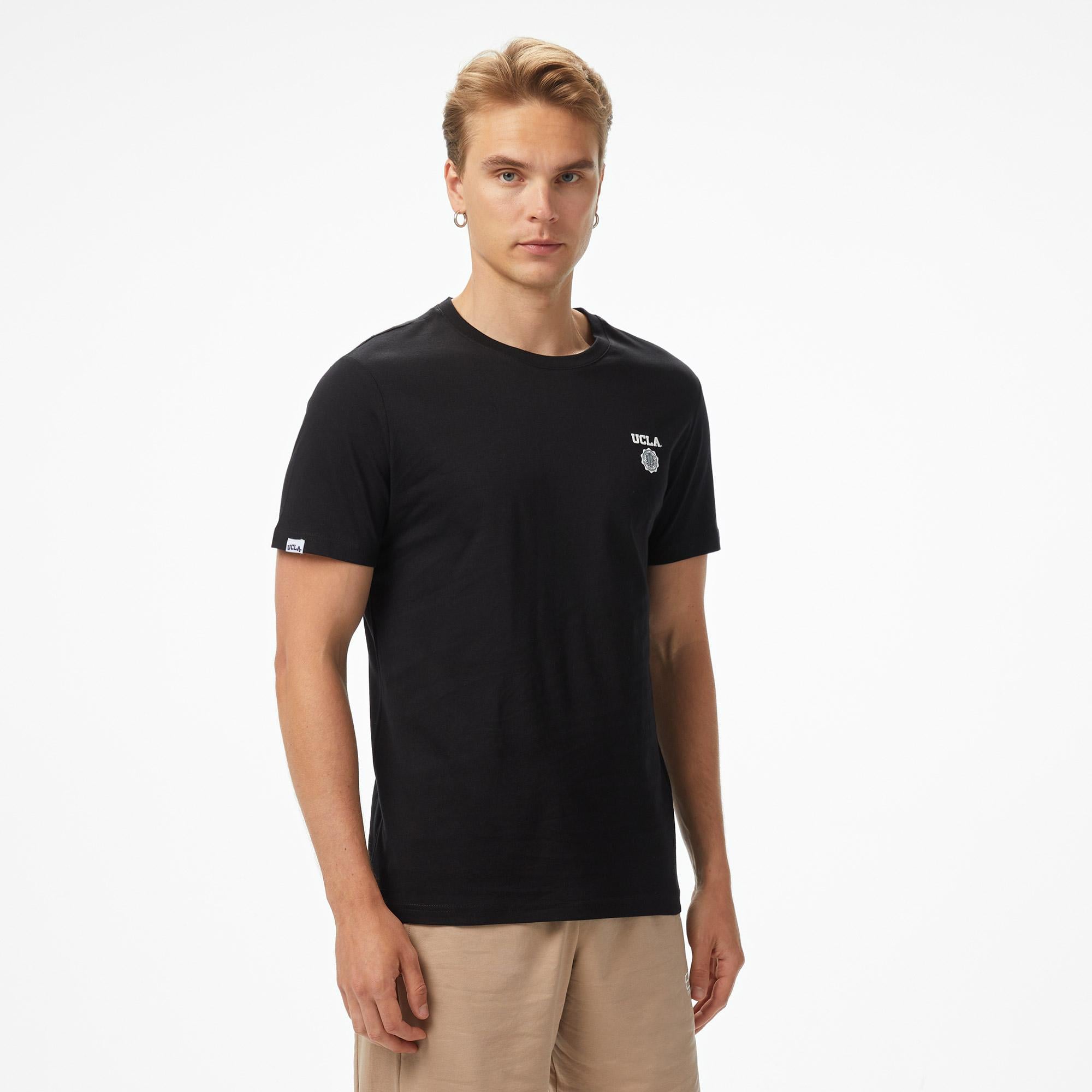 Ucla Bass Erkek Siyah T-Shirt