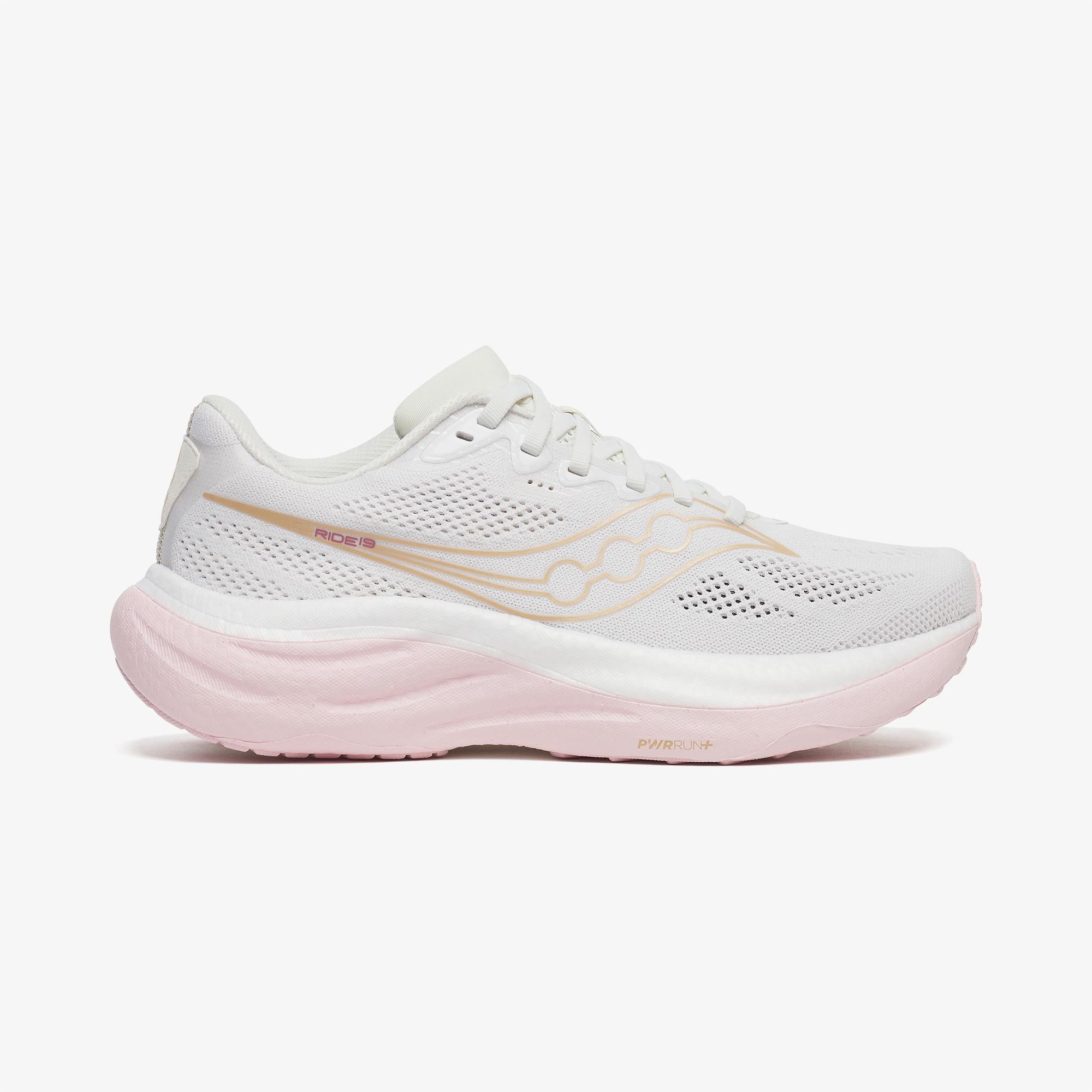 Saucony Ride 19 Kadın Beyaz Spor Ayakkabı