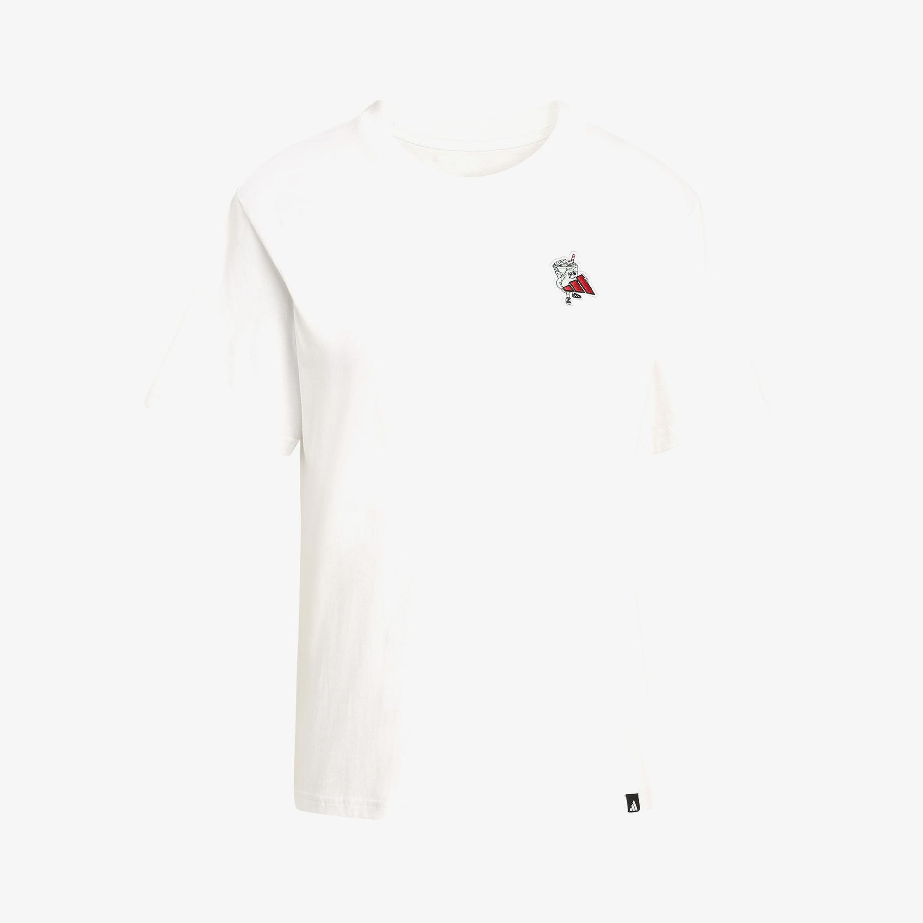 adidas Food Graphic Kadın Beyaz T-Shirt