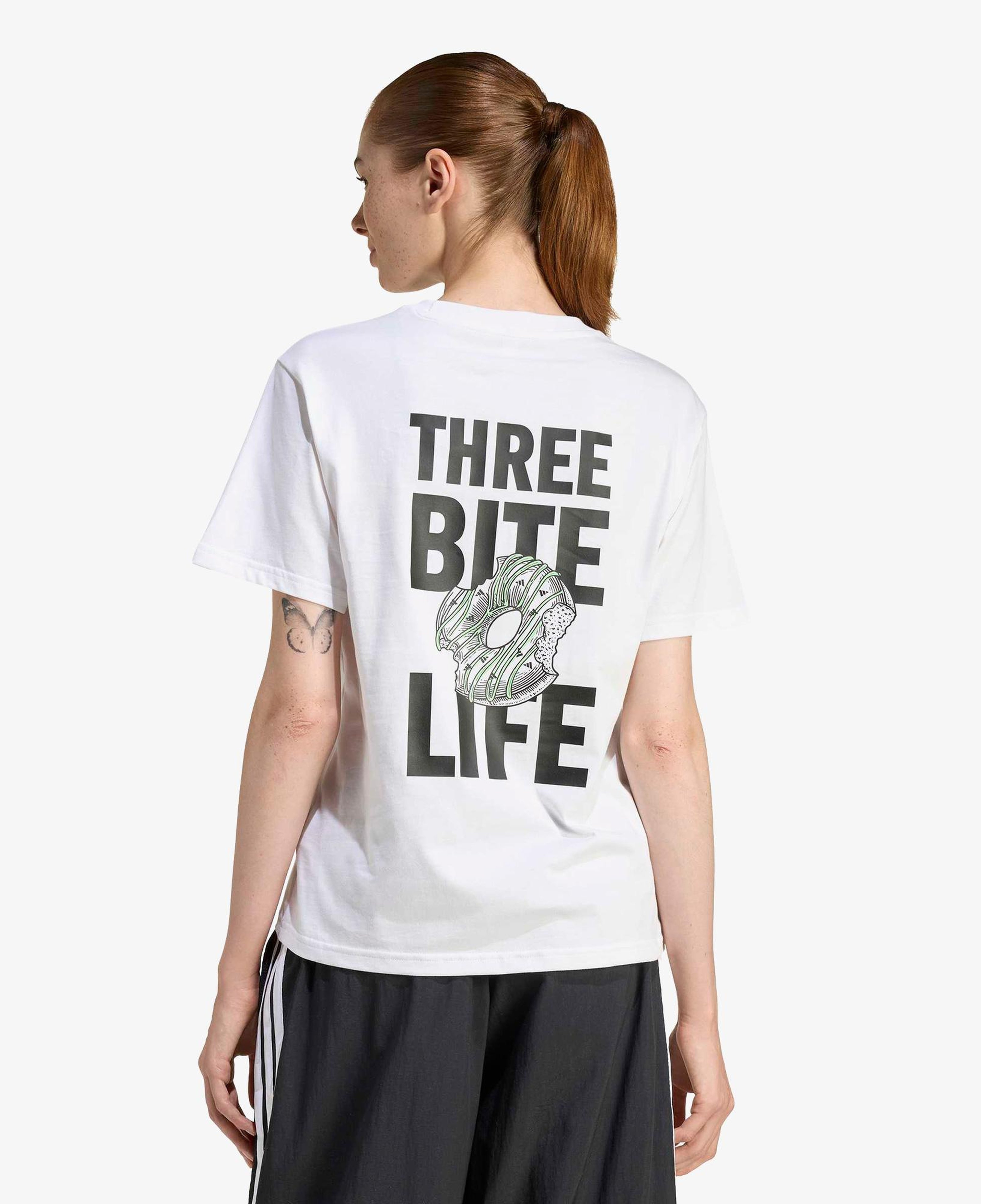 adidas Food Graphic Kadın Beyaz T-Shirt