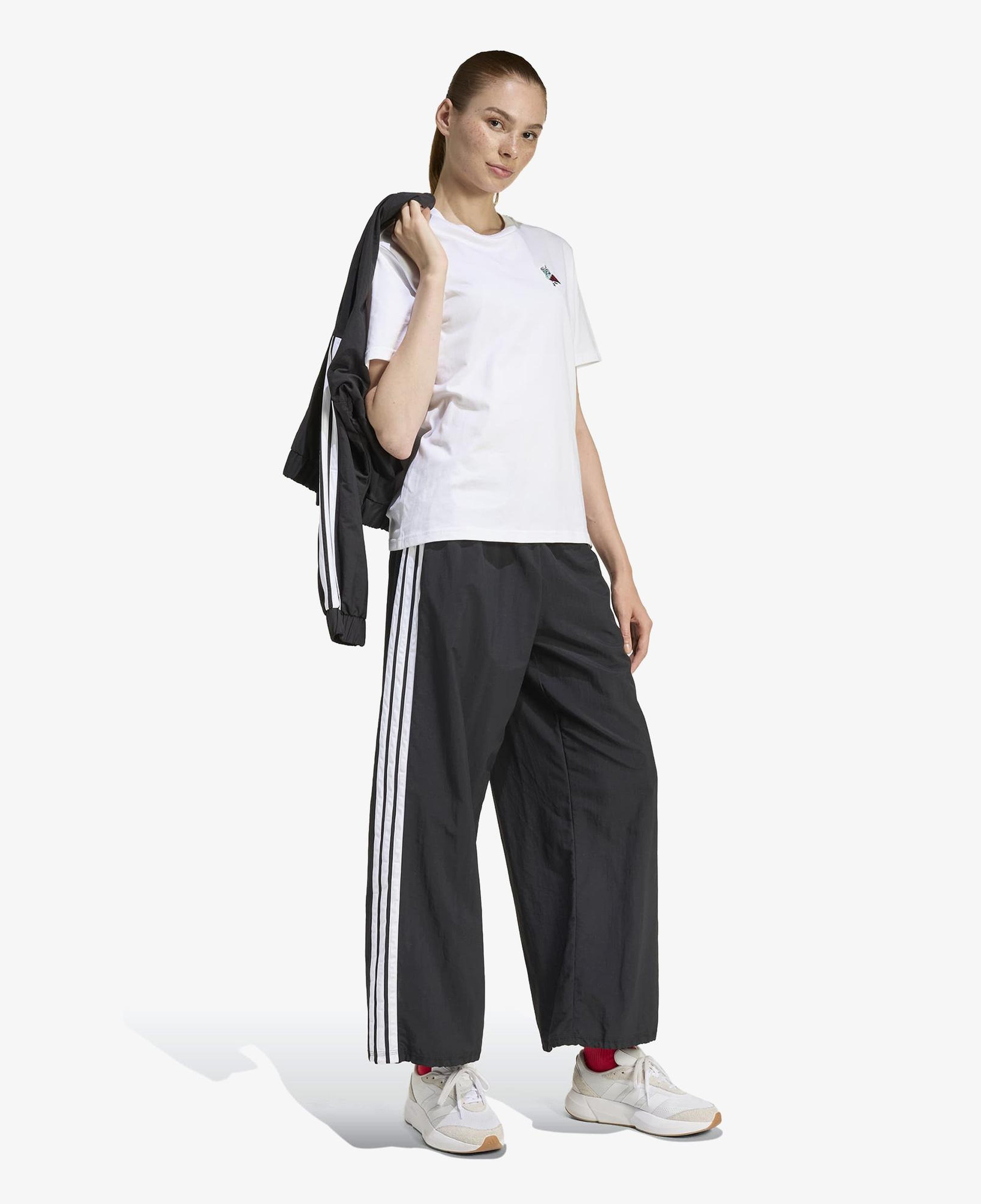 adidas Food Graphic Kadın Beyaz T-Shirt