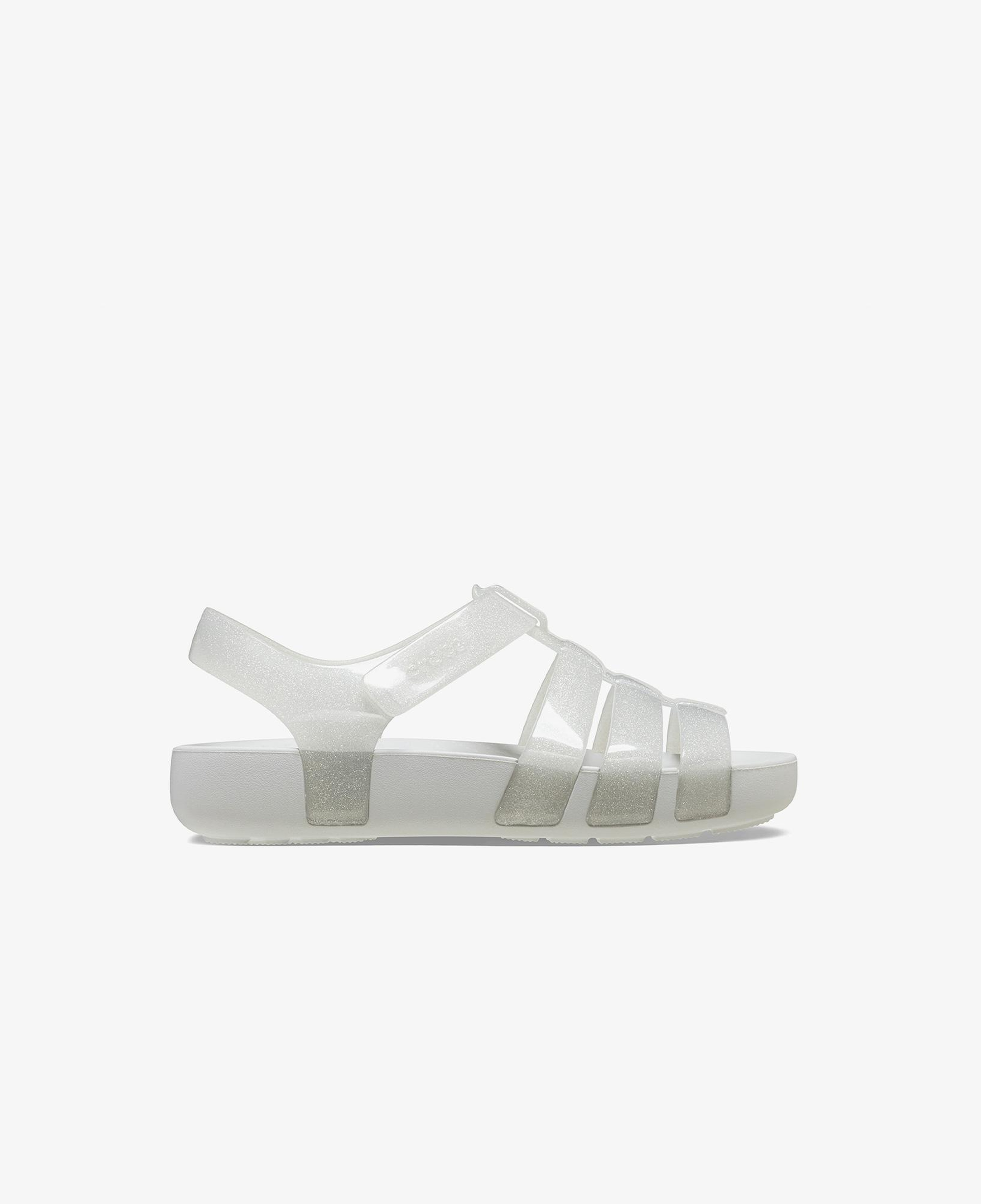 Crocs Isabella Glitter K Çocuk Gri Sandalet