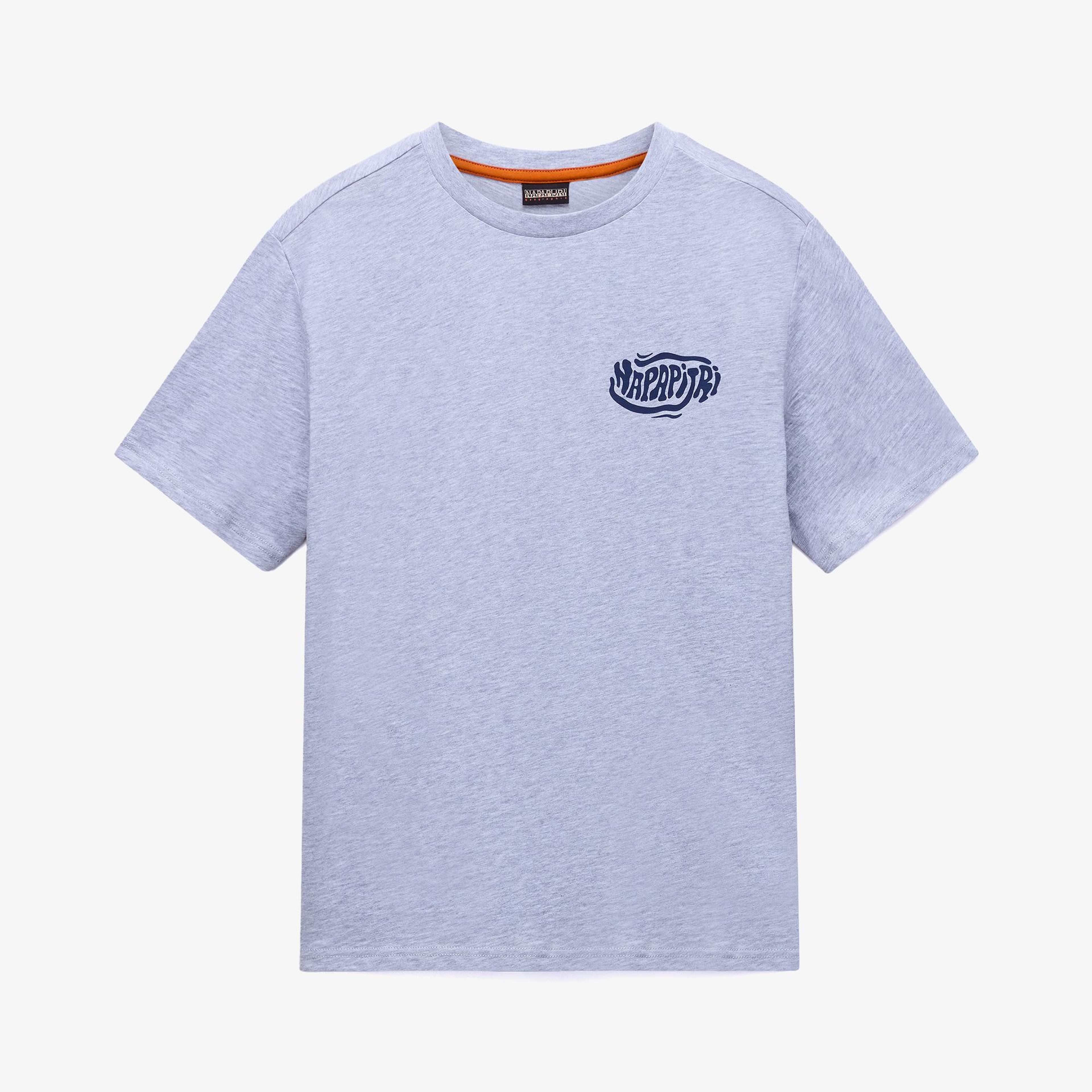 Napapijri Elior Erkek Mavi T-Shirt
