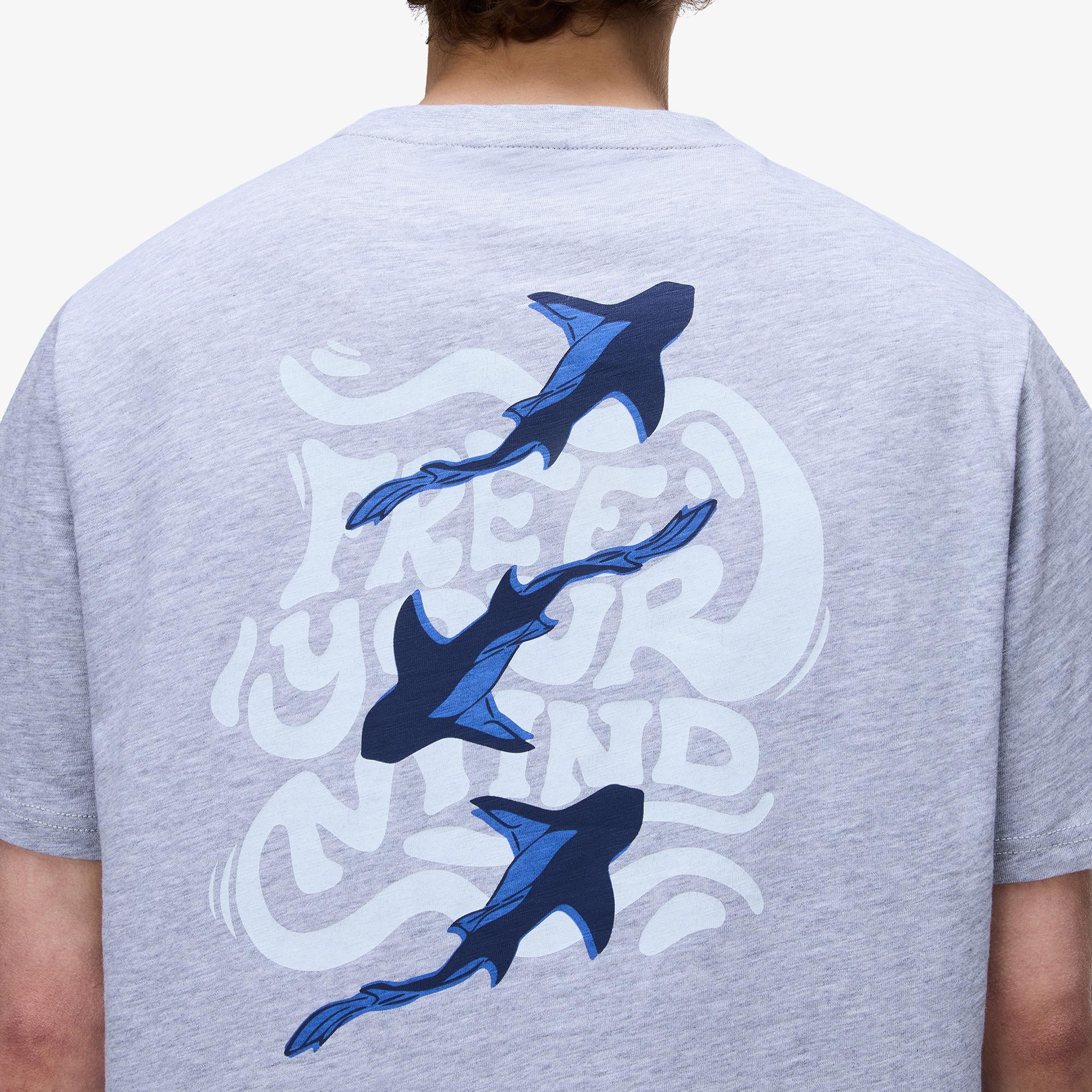 Napapijri Elior Erkek Mavi T-Shirt